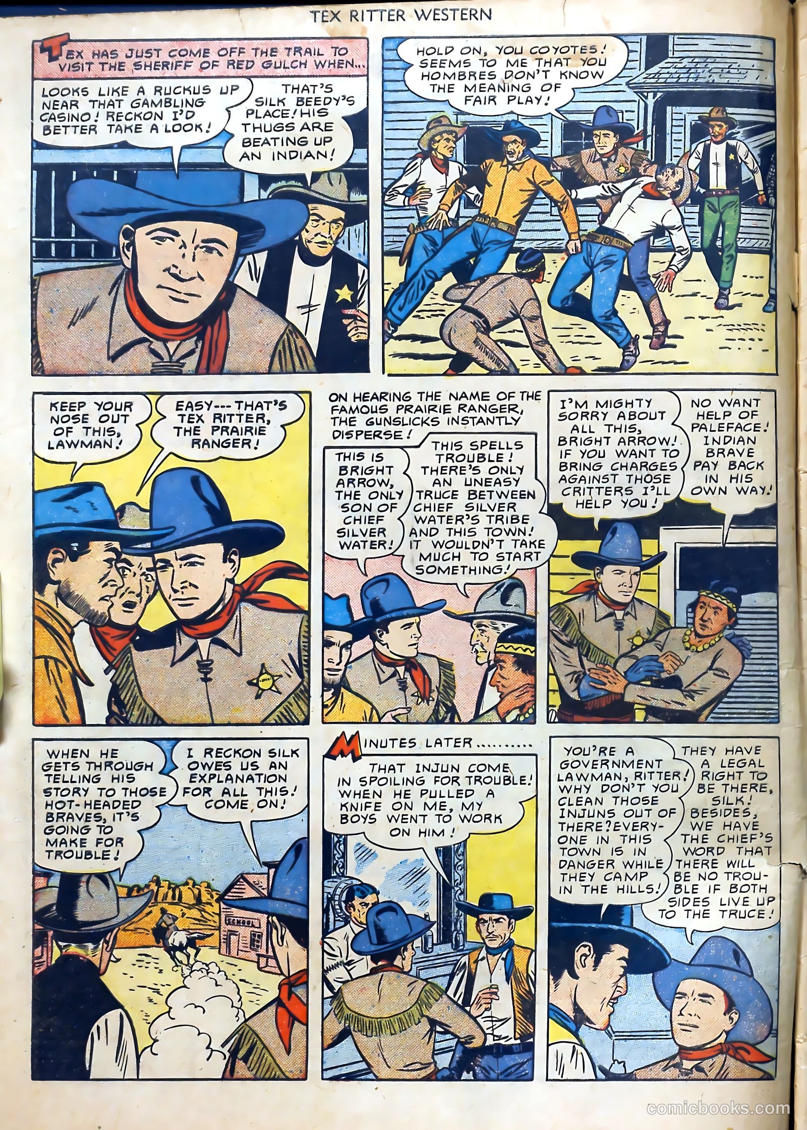 Tex Ritter Western #1 — page 6 of 40