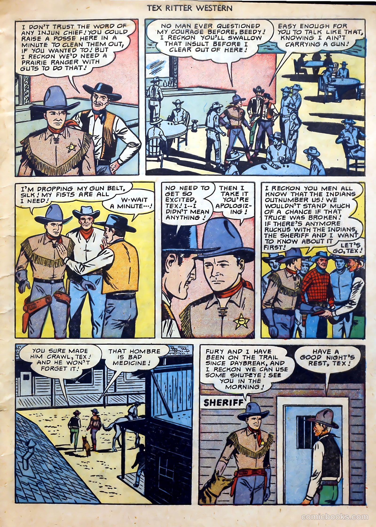 Tex Ritter Western #1 — page 7 of 40