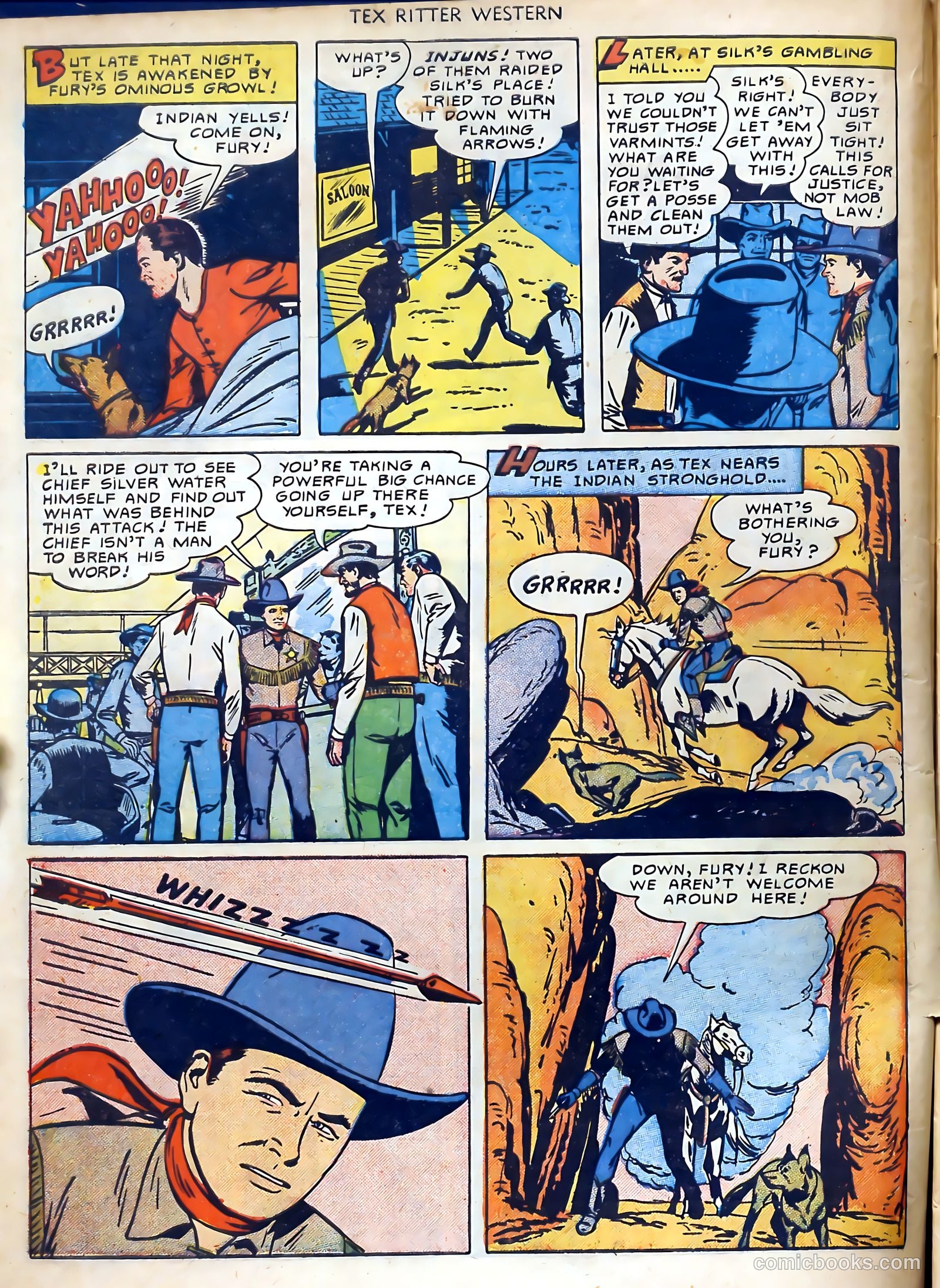 Tex Ritter Western #1 — page 8 of 40