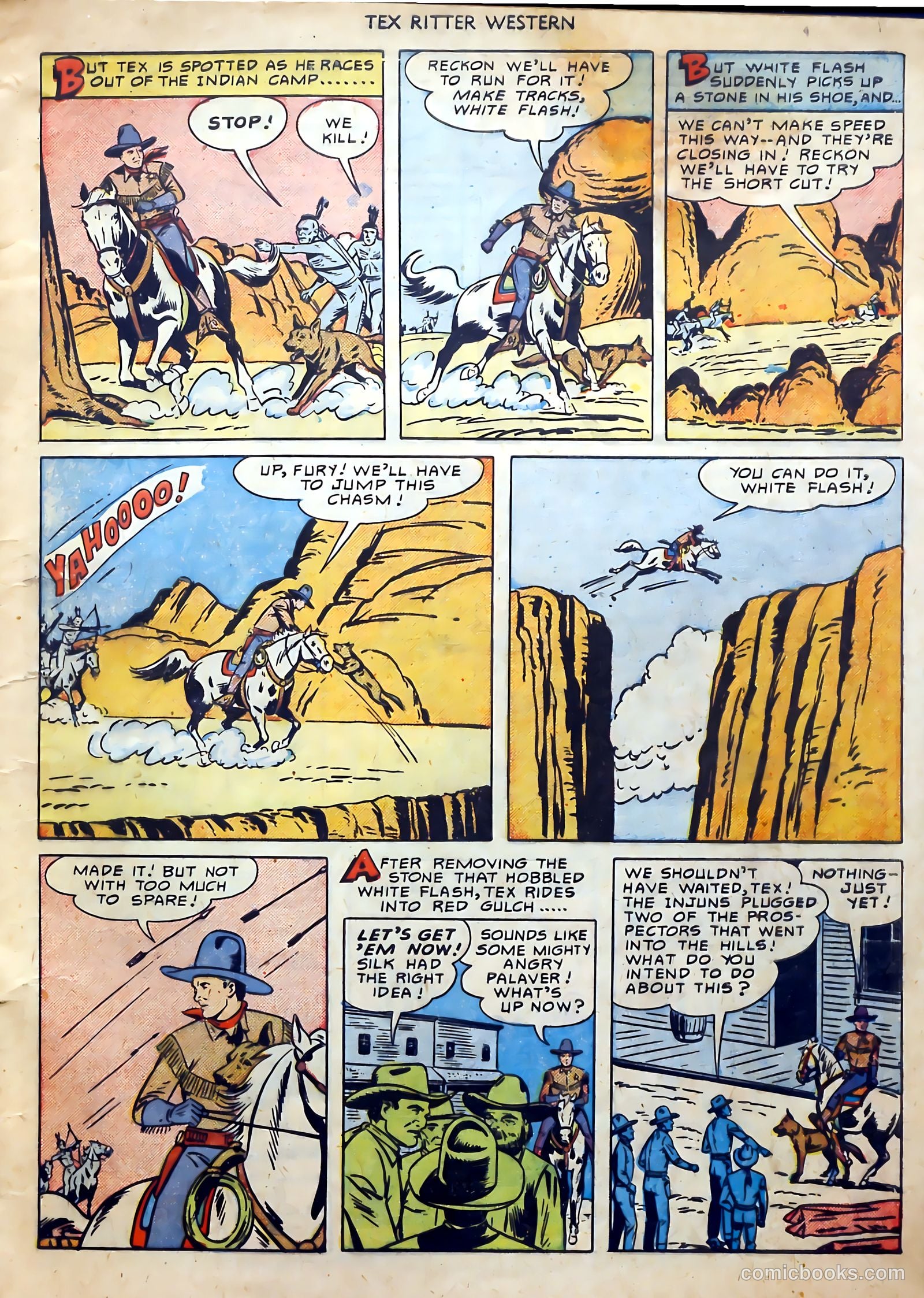Tex Ritter Western #1 — page 11 of 40