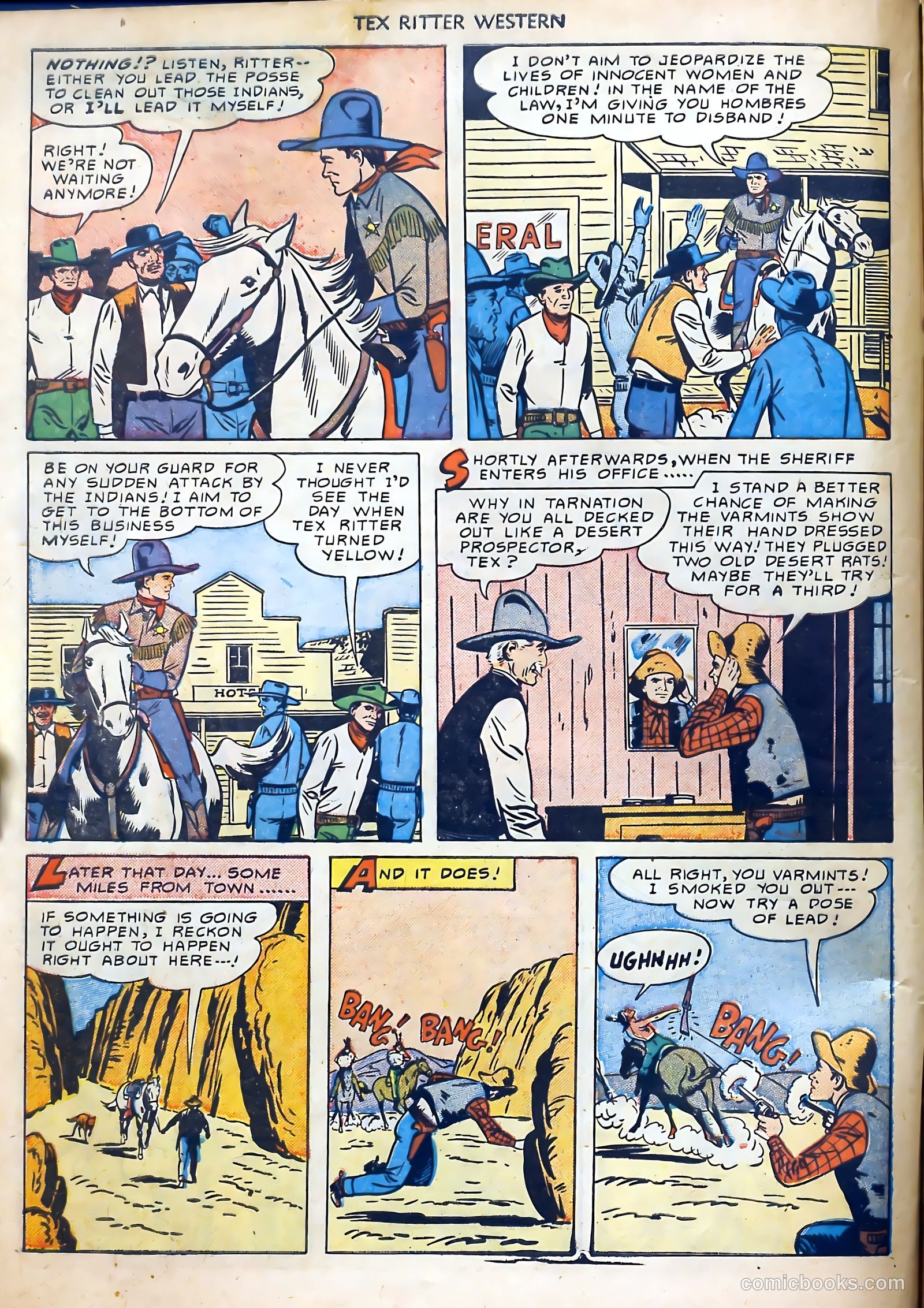 Tex Ritter Western #1 — page 12 of 40