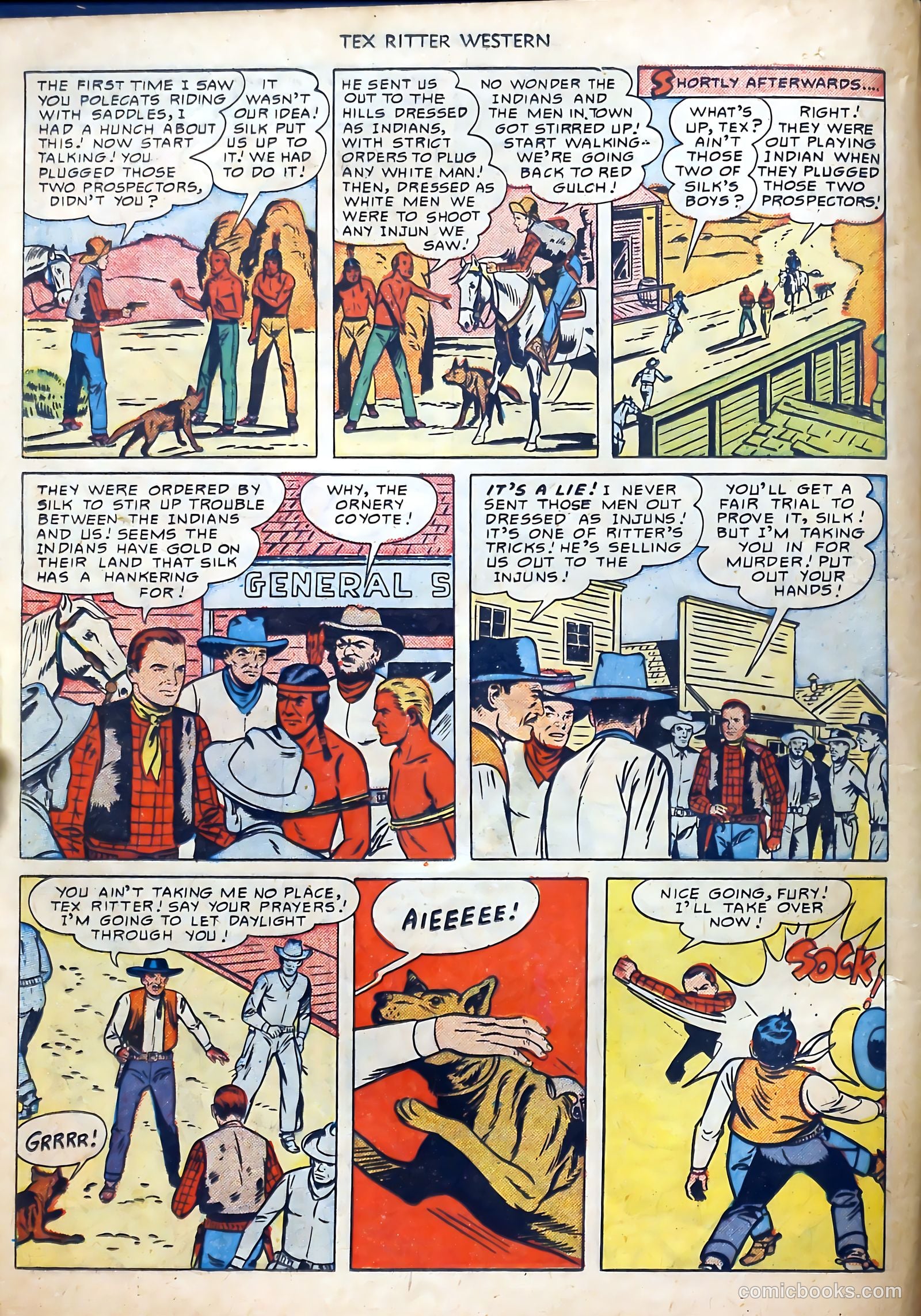 Tex Ritter Western #1 — page 14 of 40