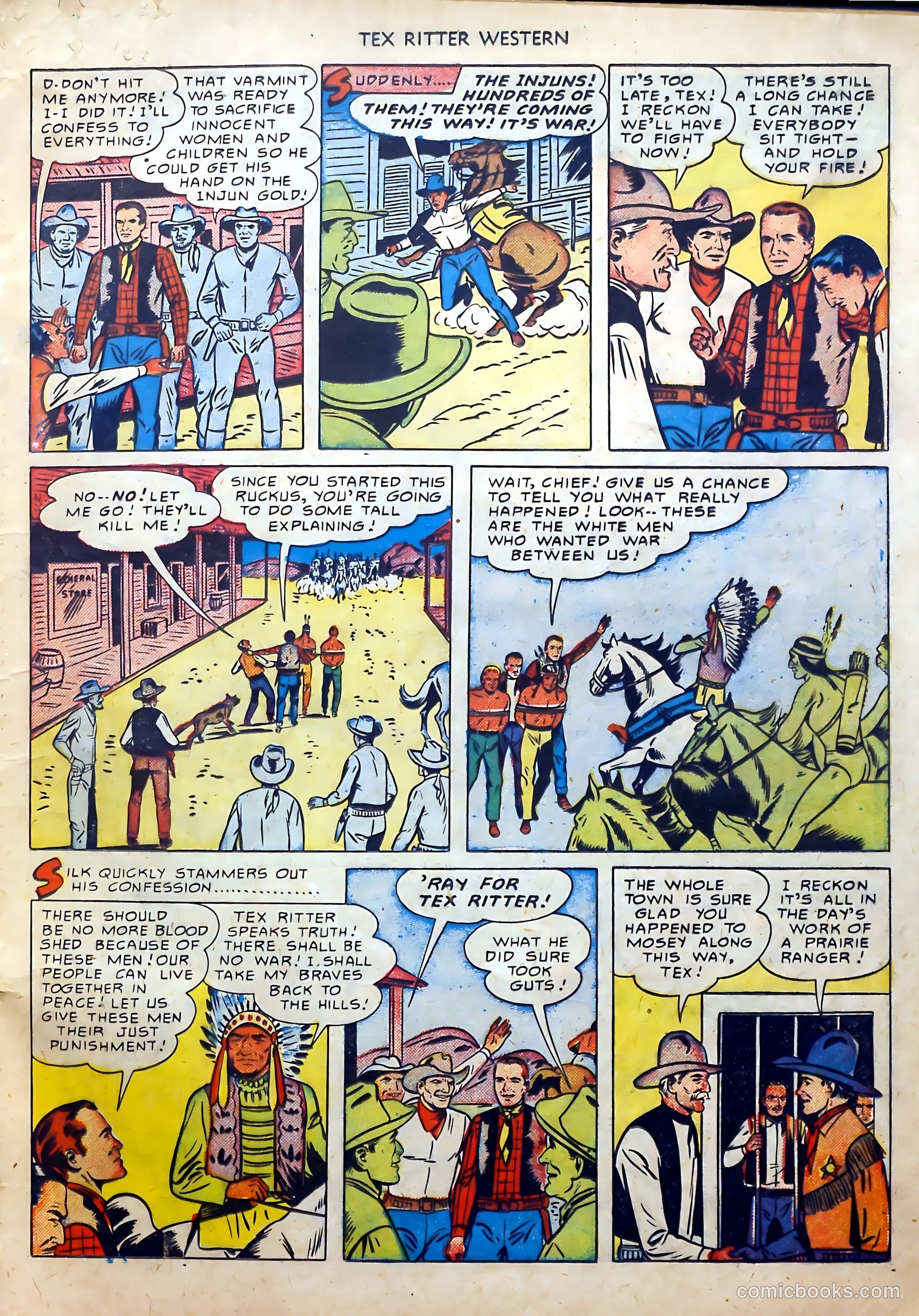 Tex Ritter Western #1 — page 15 of 40