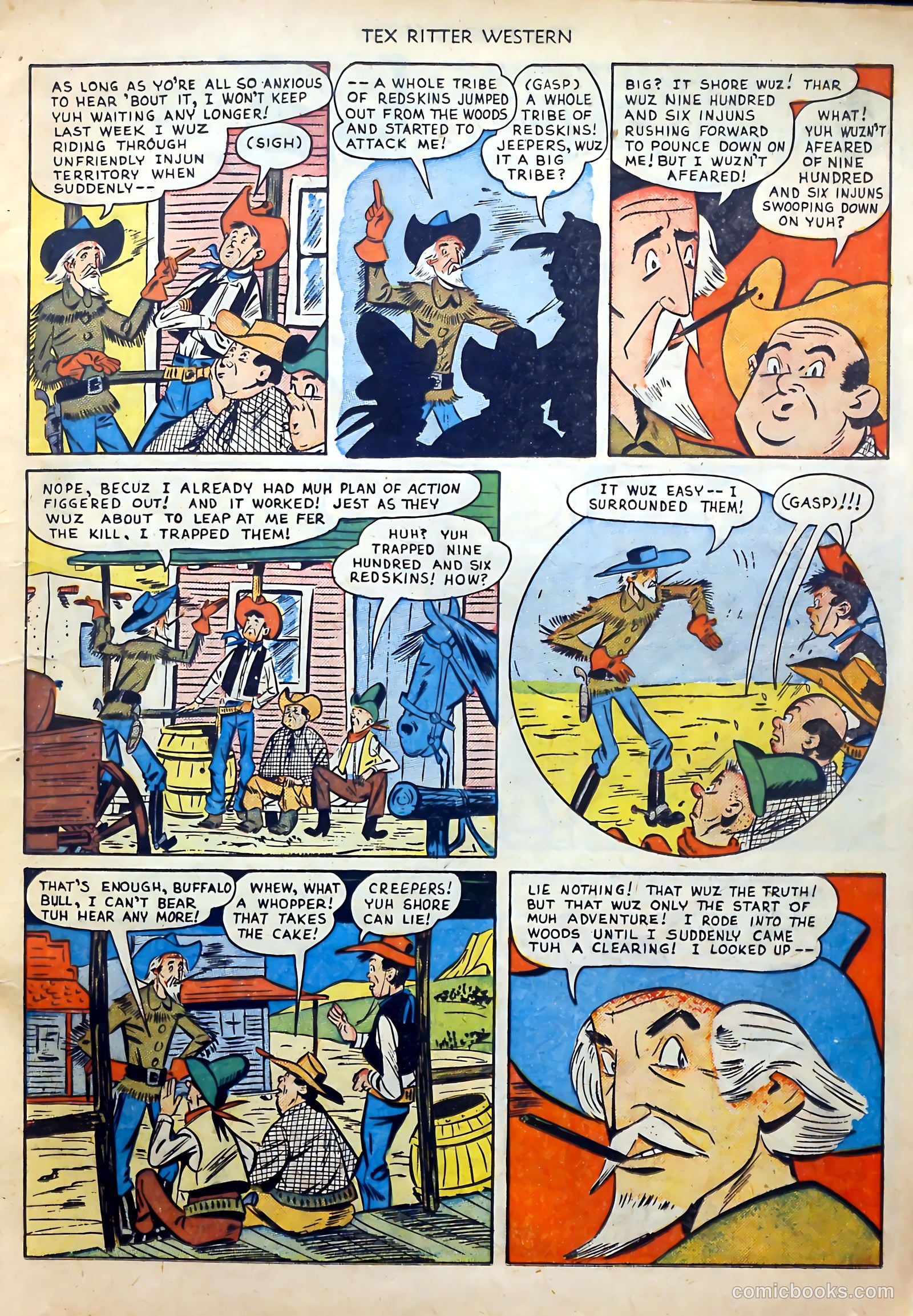 Tex Ritter Western #1 — page 17 of 40