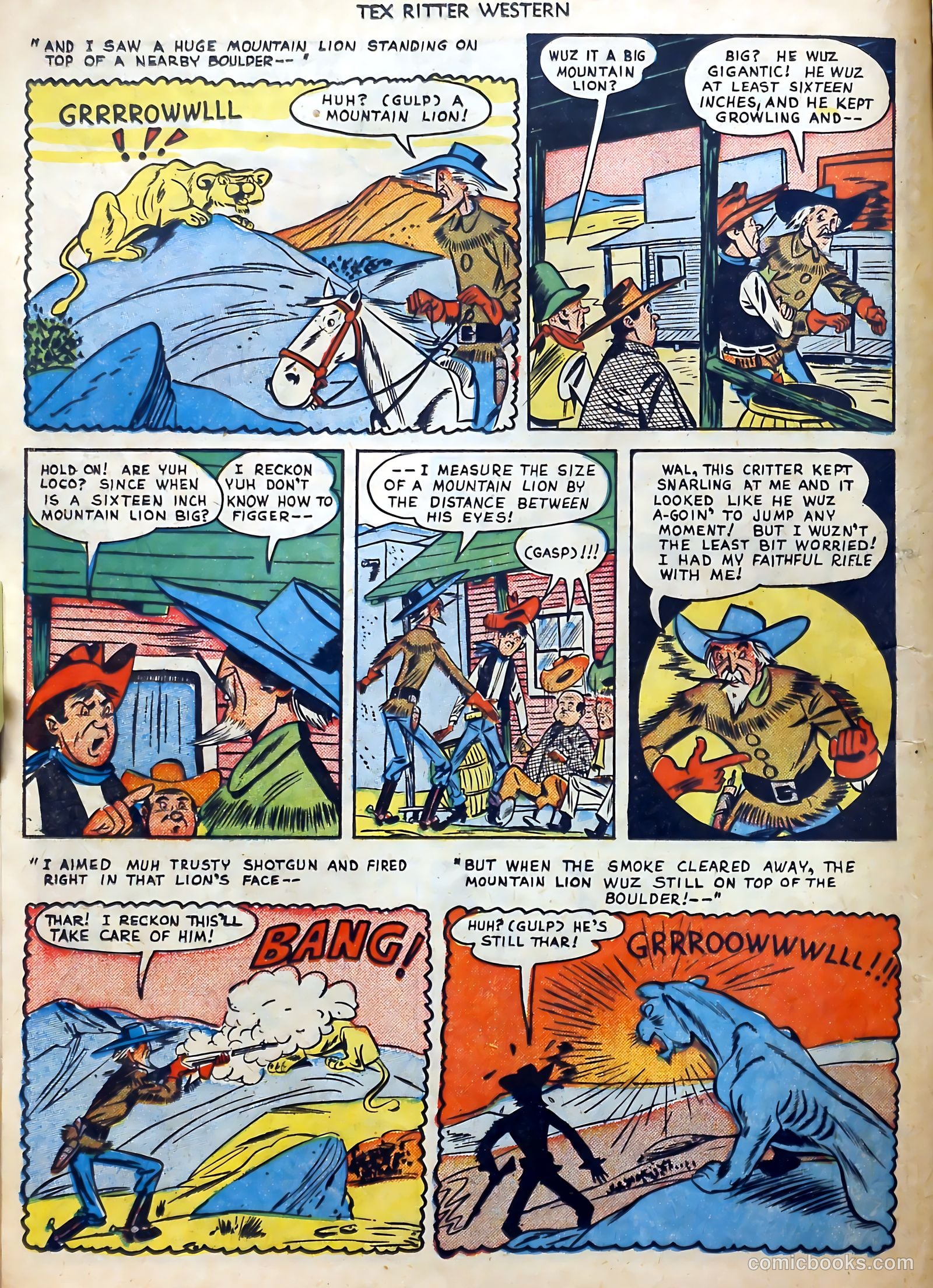 Tex Ritter Western #1 — page 18 of 40