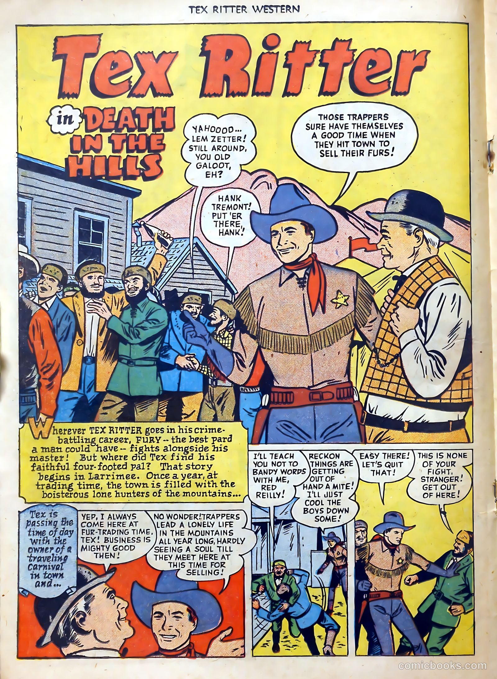 Tex Ritter Western #1 — page 20 of 40