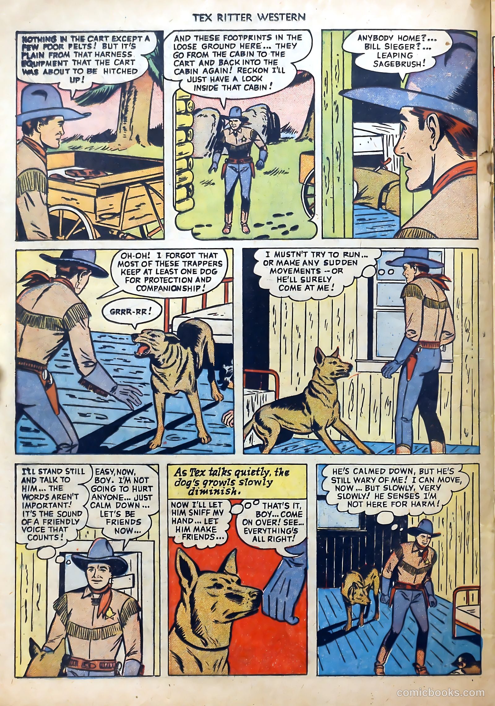 Tex Ritter Western #1 — page 22 of 40