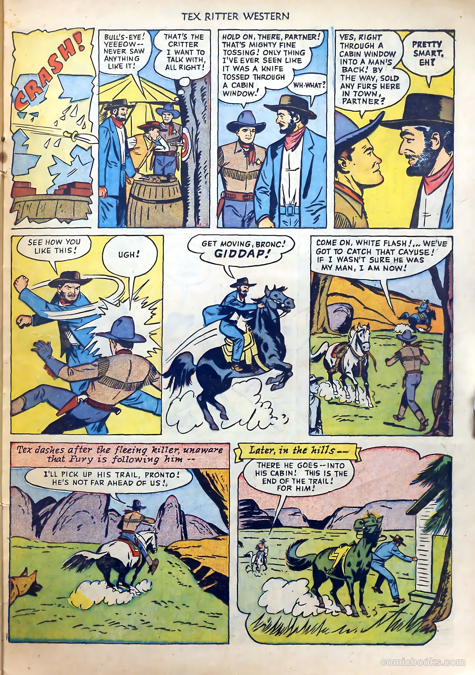 Tex Ritter Western #1 — page 25 of 40