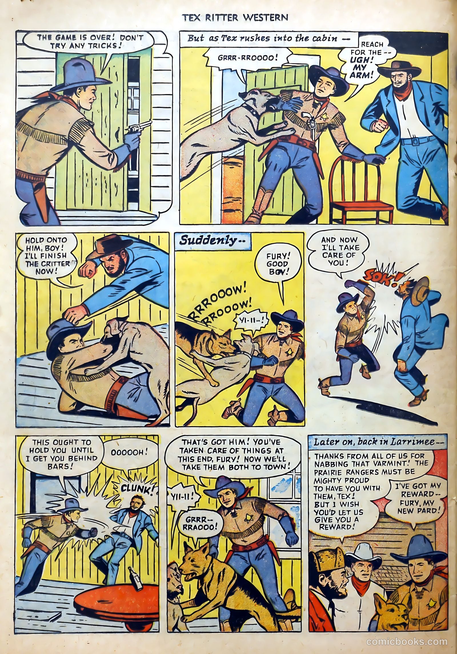 Tex Ritter Western #1 — page 26 of 40