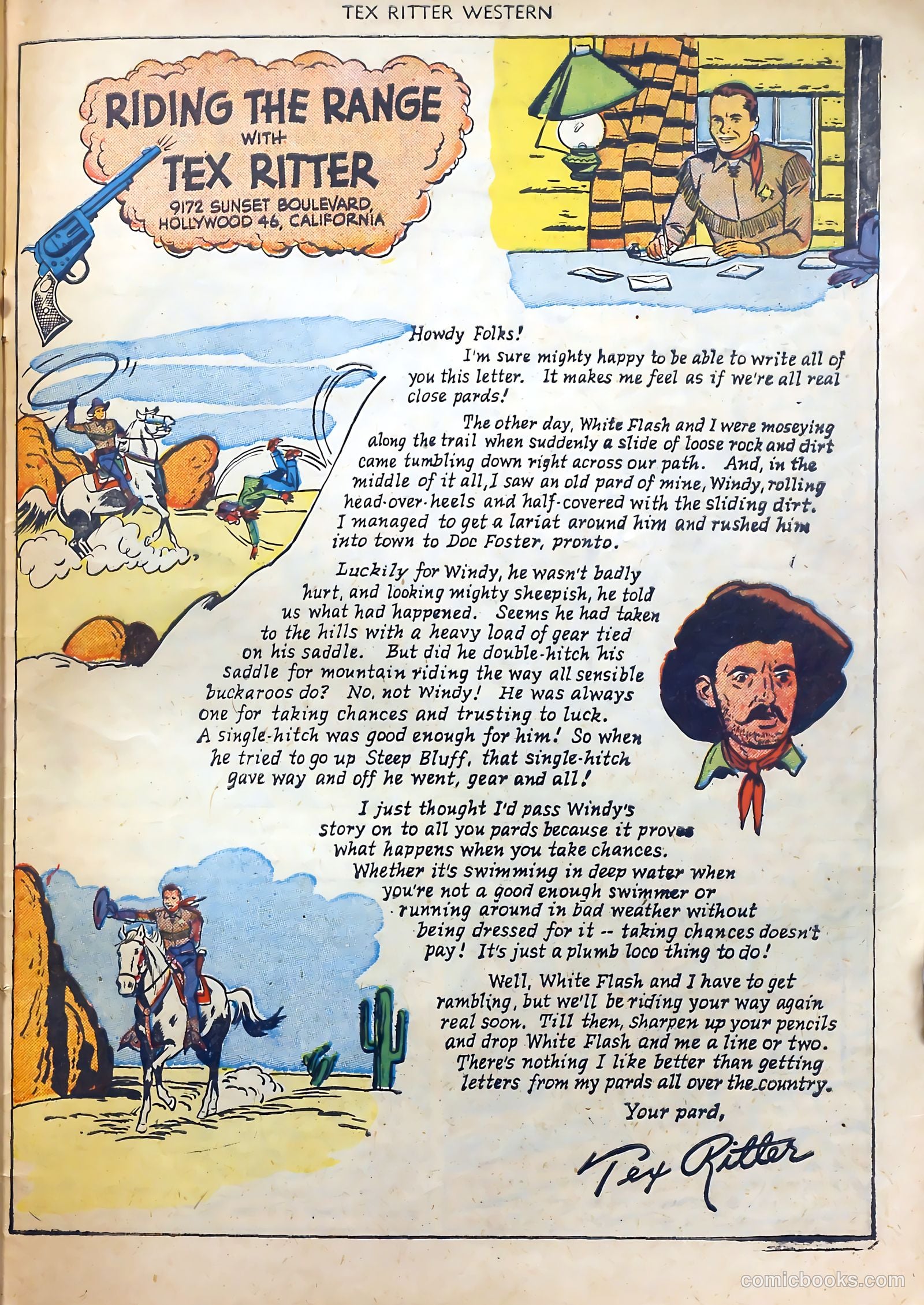 Tex Ritter Western #1 — page 29 of 40