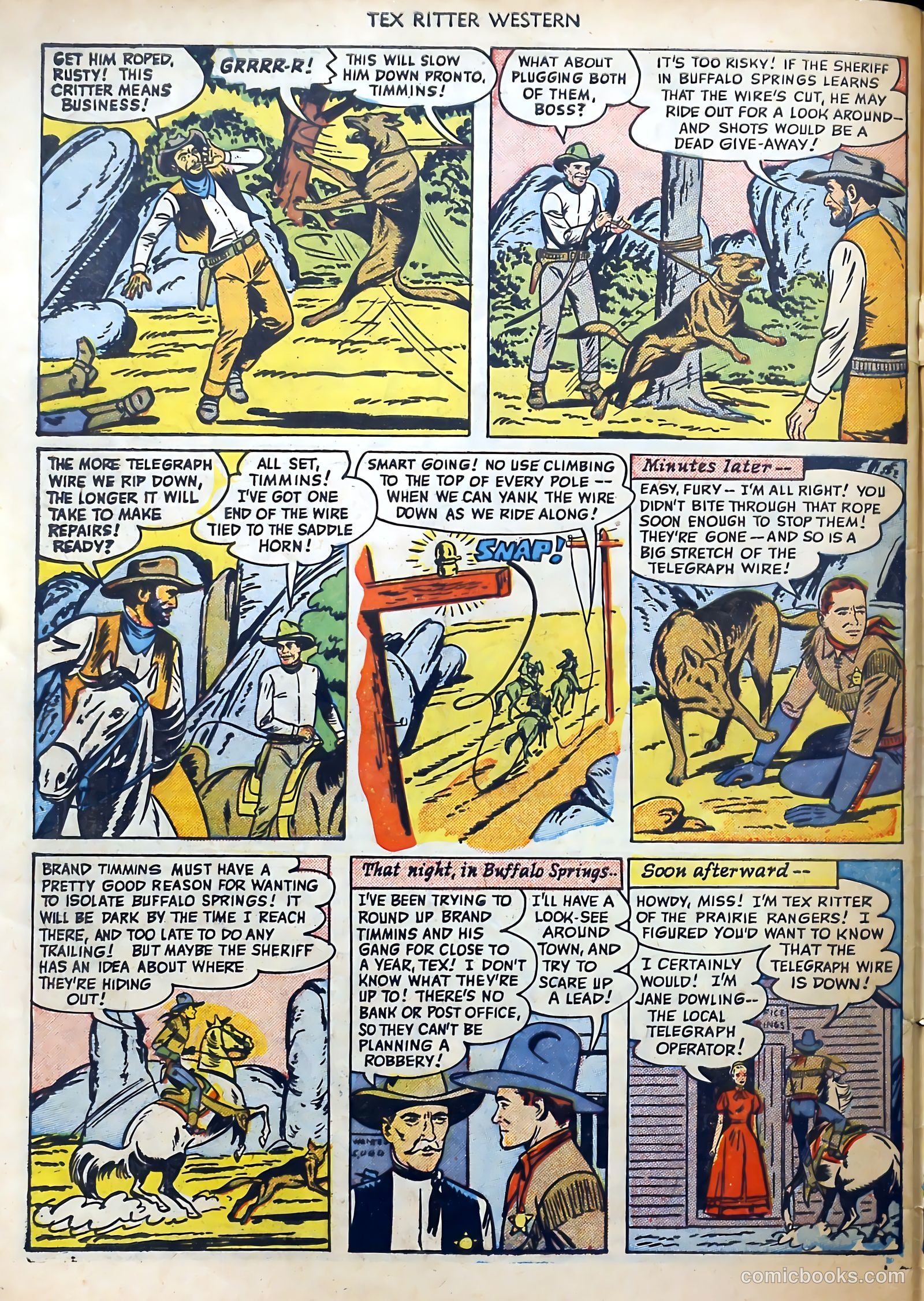 Tex Ritter Western #1 — page 32 of 40