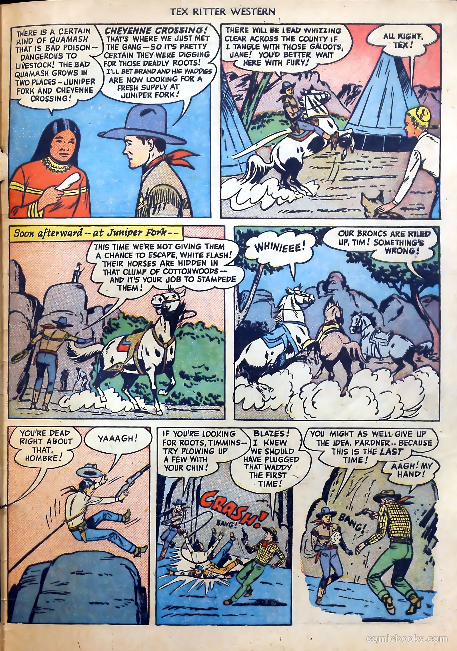 Tex Ritter Western #1 — page 35 of 40