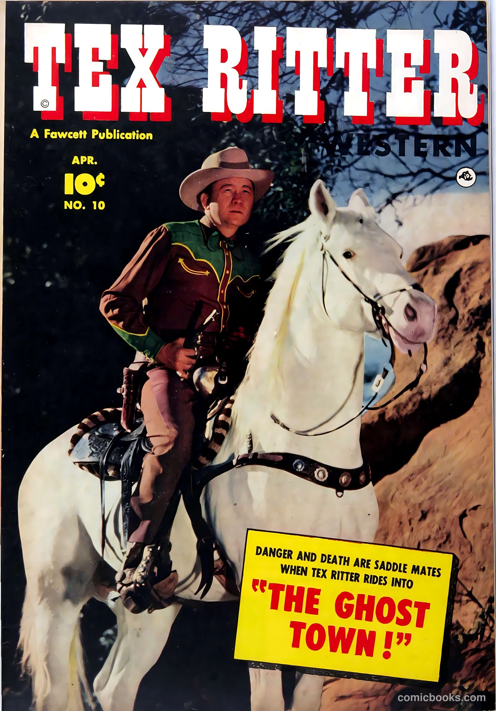 Tex Ritter Western #10 — page 1 of 36