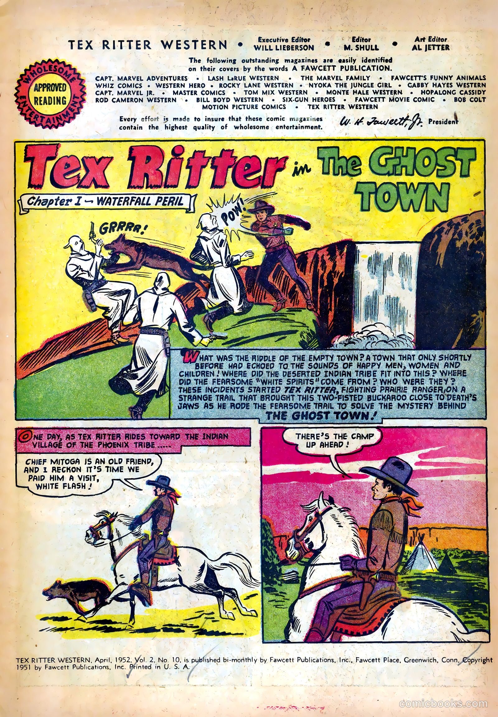 Tex Ritter Western #10 — page 3 of 36