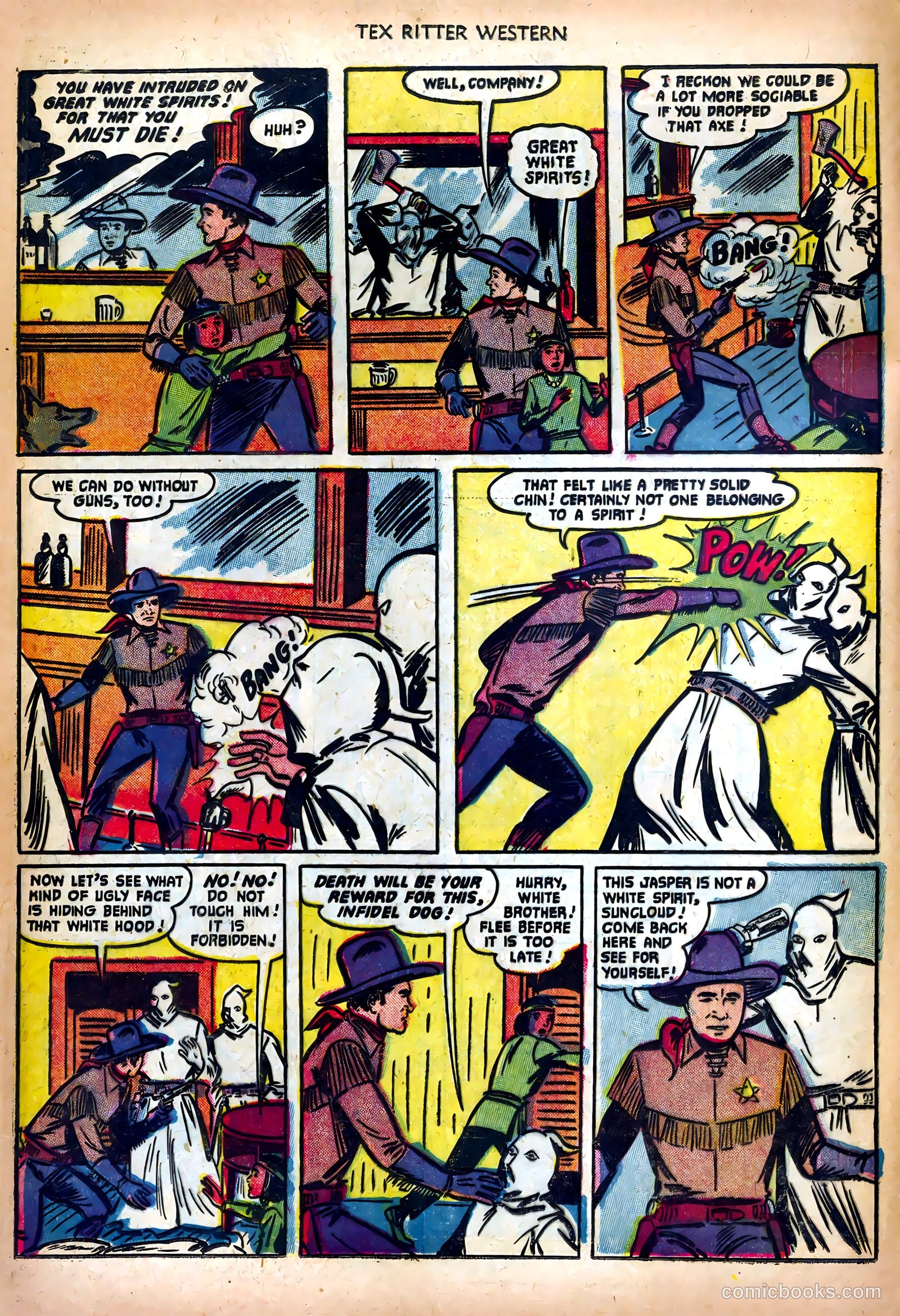 Tex Ritter Western #10 — page 6 of 36