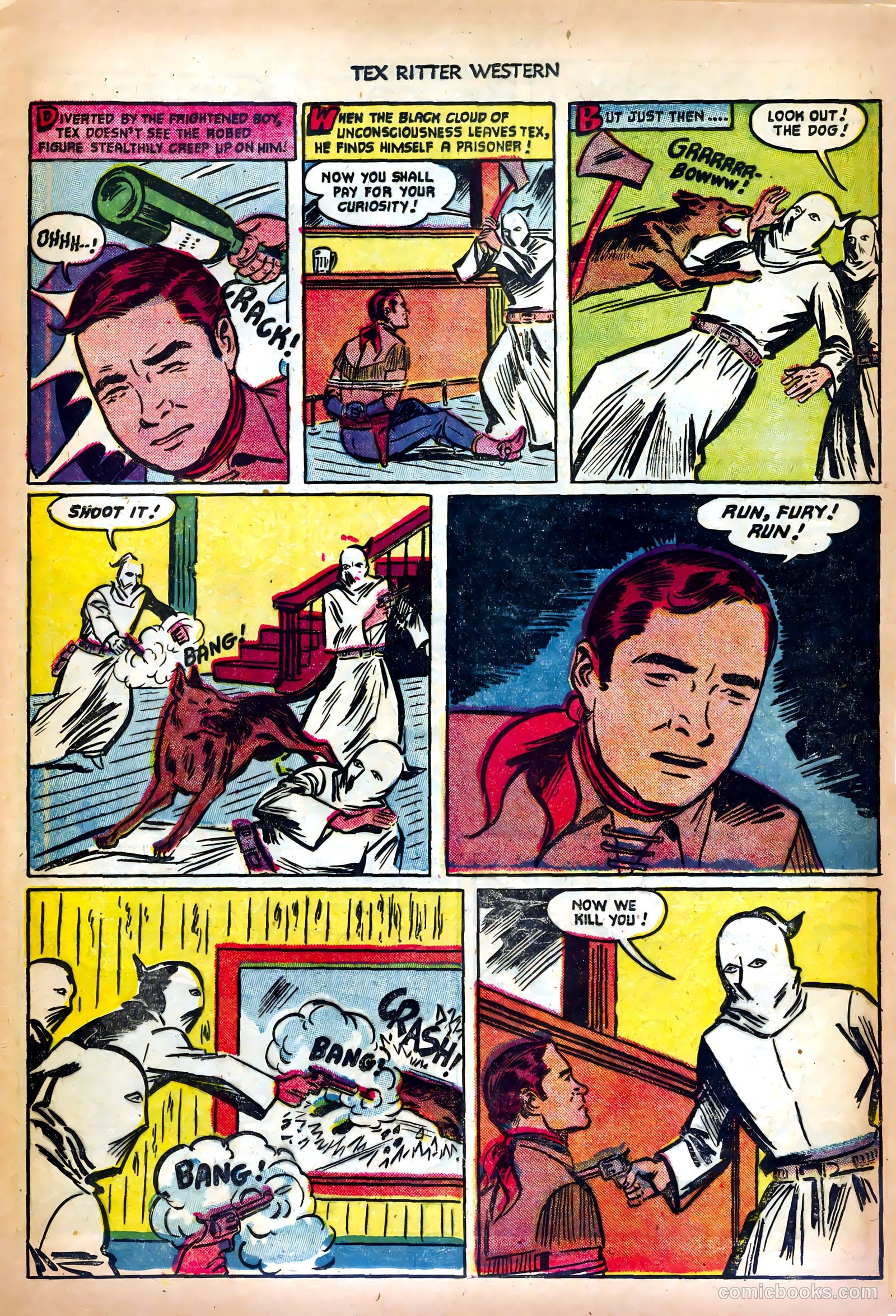 Tex Ritter Western #10 — page 7 of 36