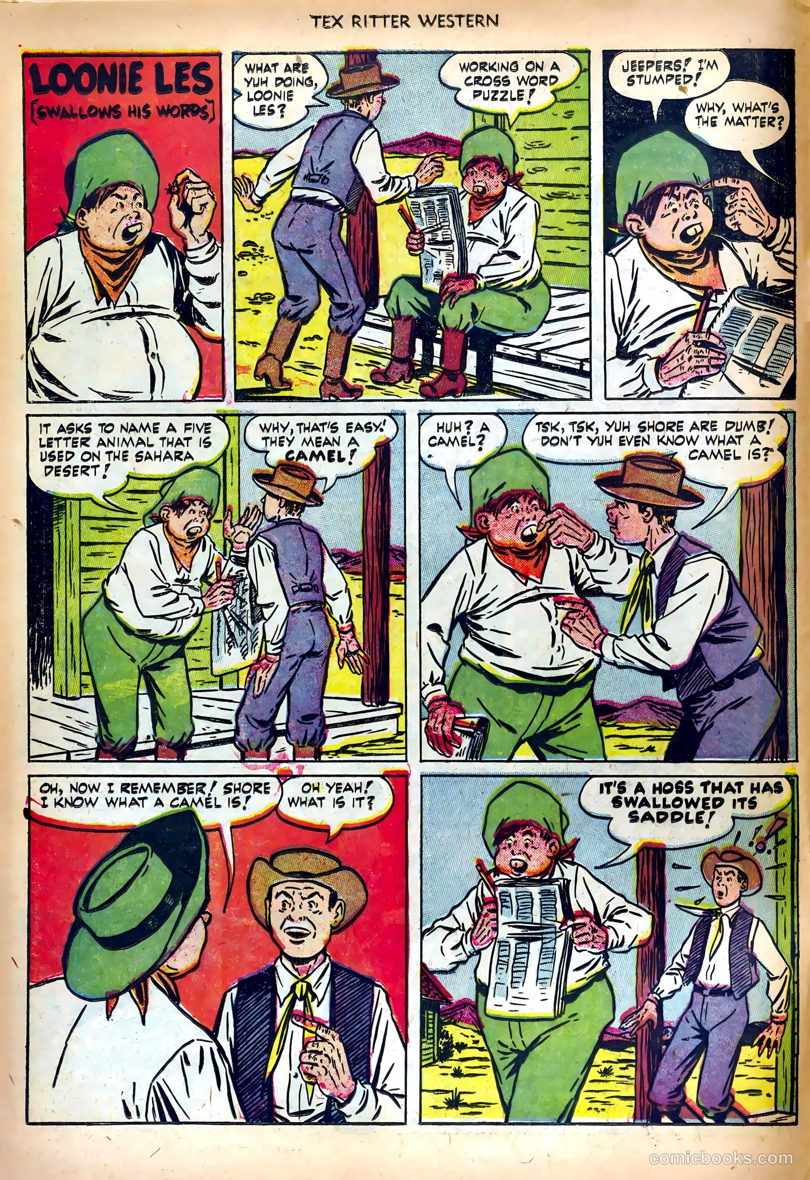 Tex Ritter Western #10 — page 10 of 36