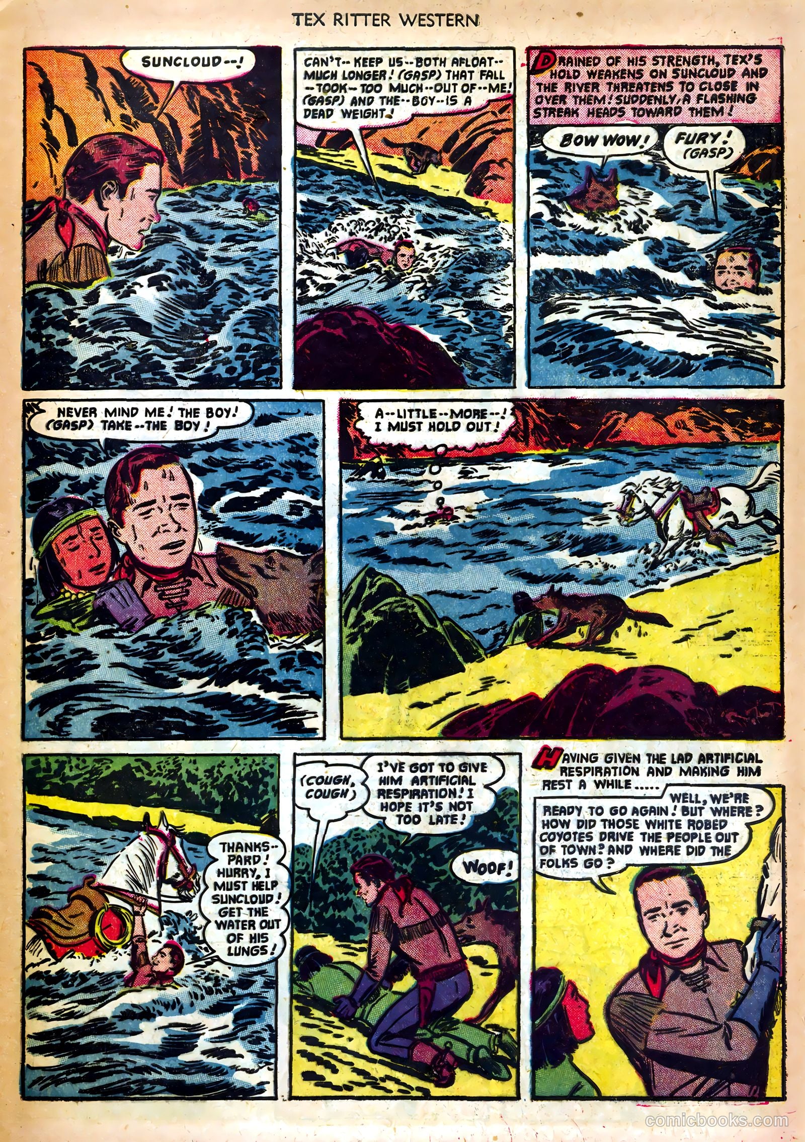 Tex Ritter Western #10 — page 15 of 36