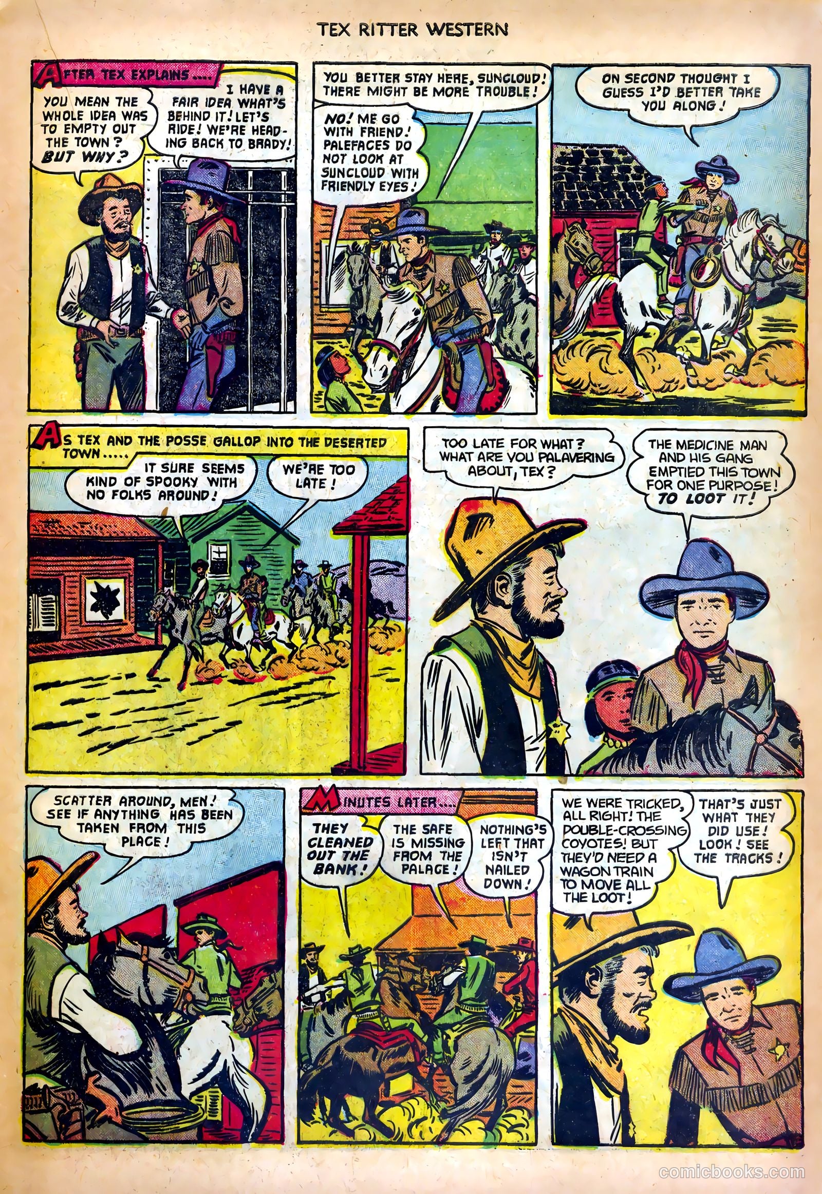Tex Ritter Western #10 — page 17 of 36