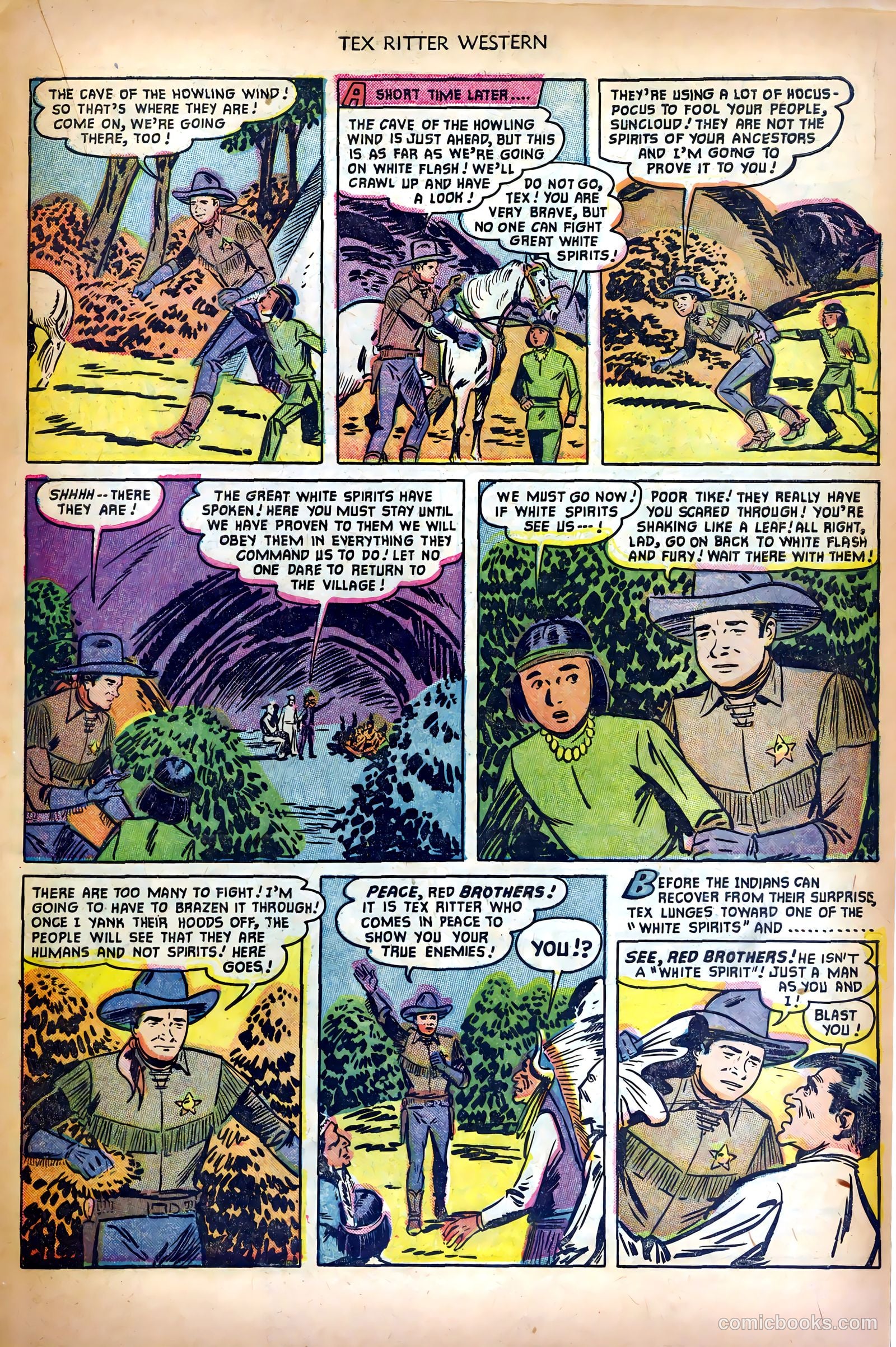 Tex Ritter Western #10 — page 19 of 36