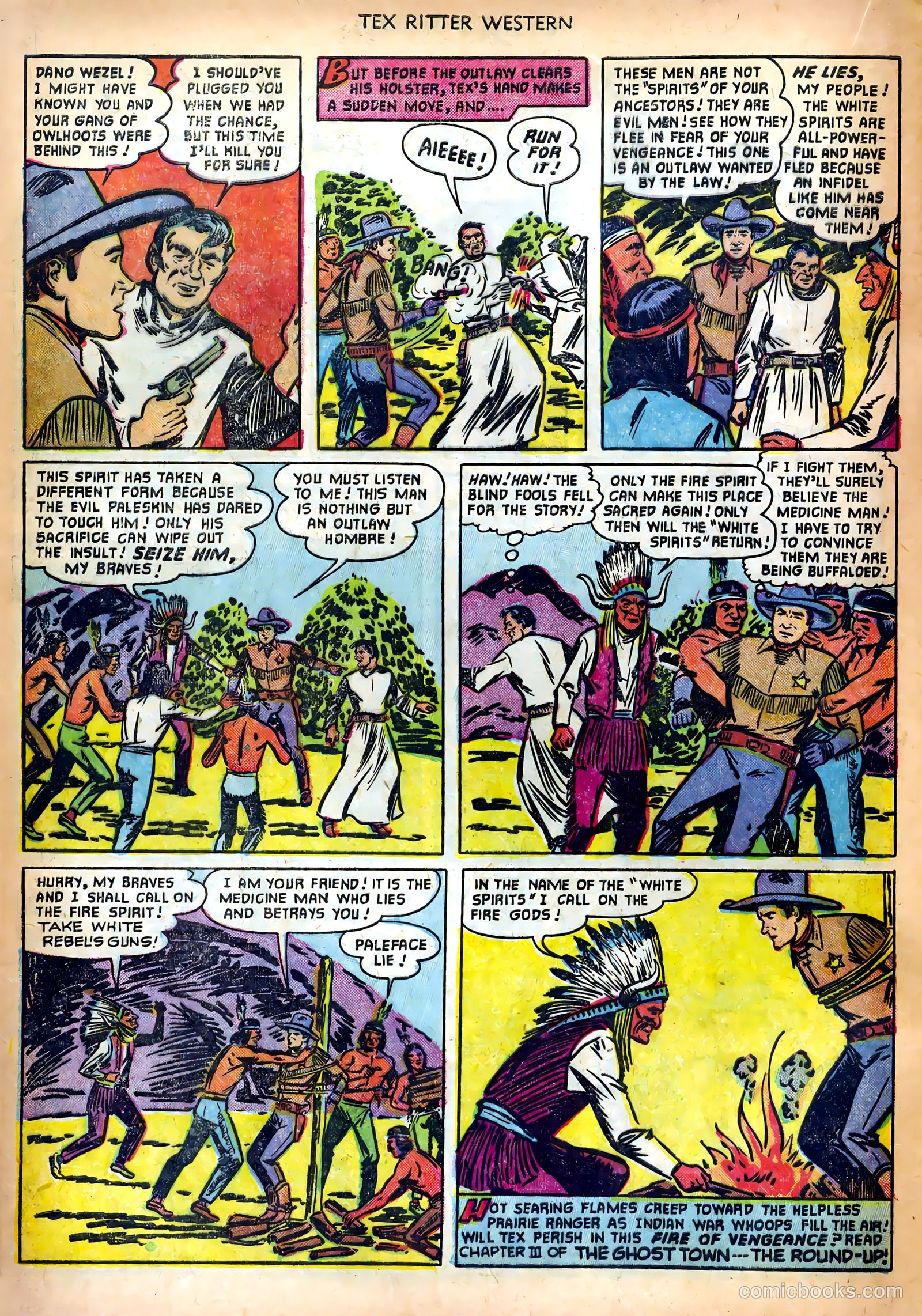 Tex Ritter Western #10 — page 20 of 36