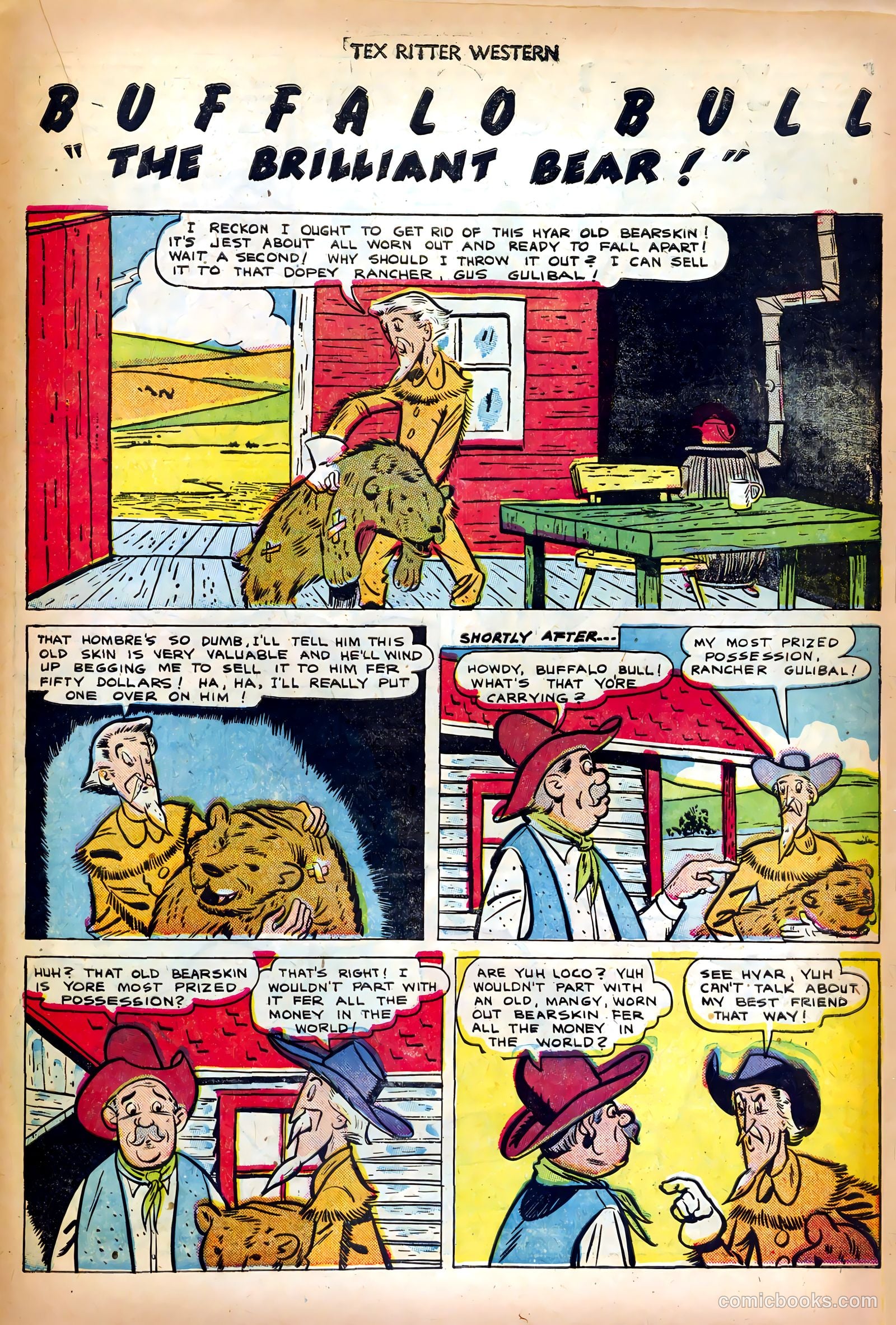 Tex Ritter Western #10 — page 21 of 36