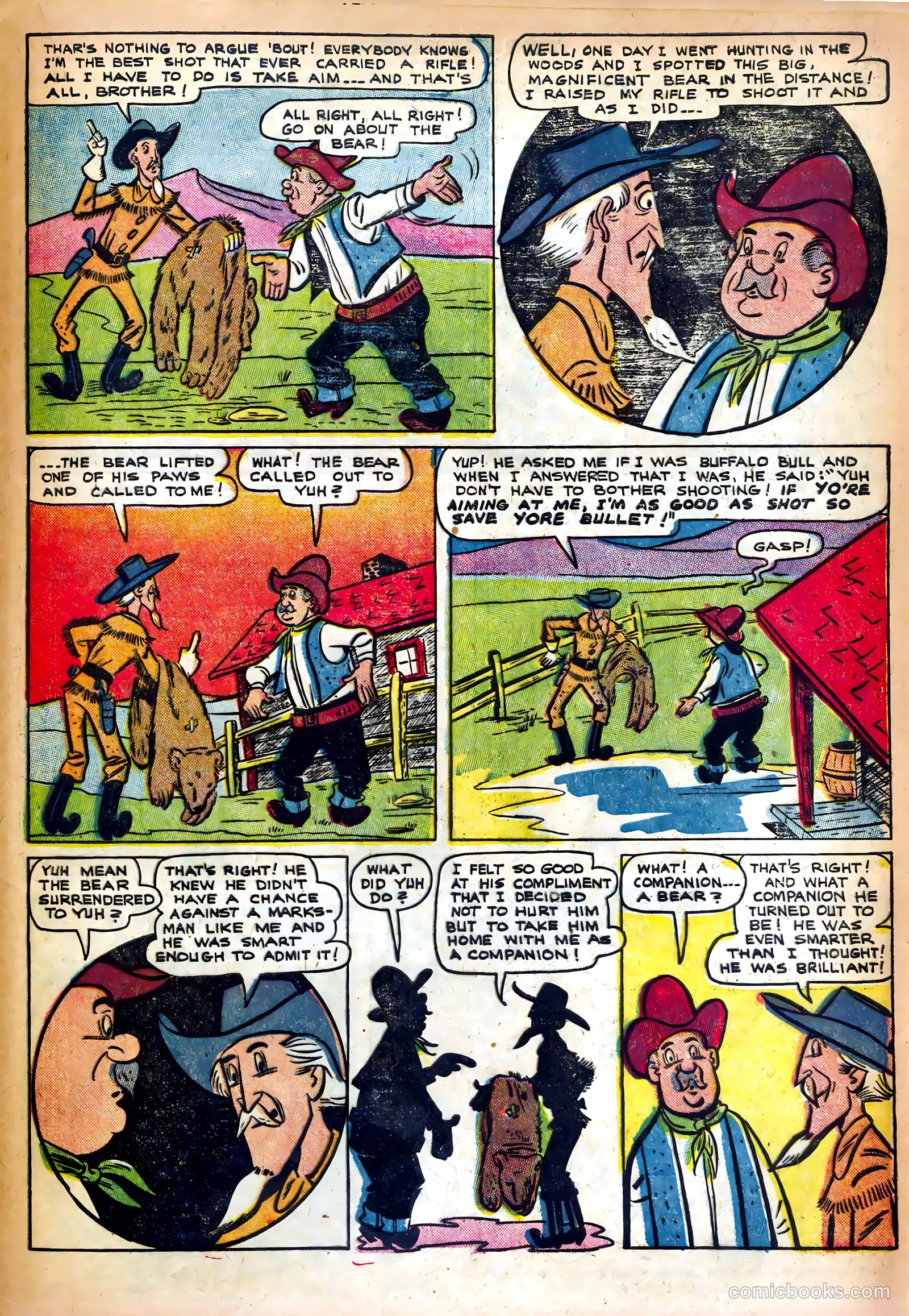 Tex Ritter Western #10 — page 23 of 36