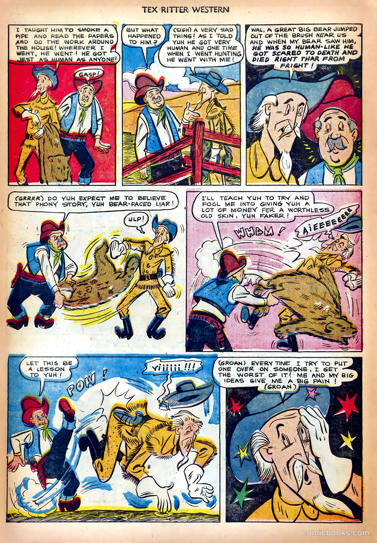 Tex Ritter Western #10 — page 24 of 36