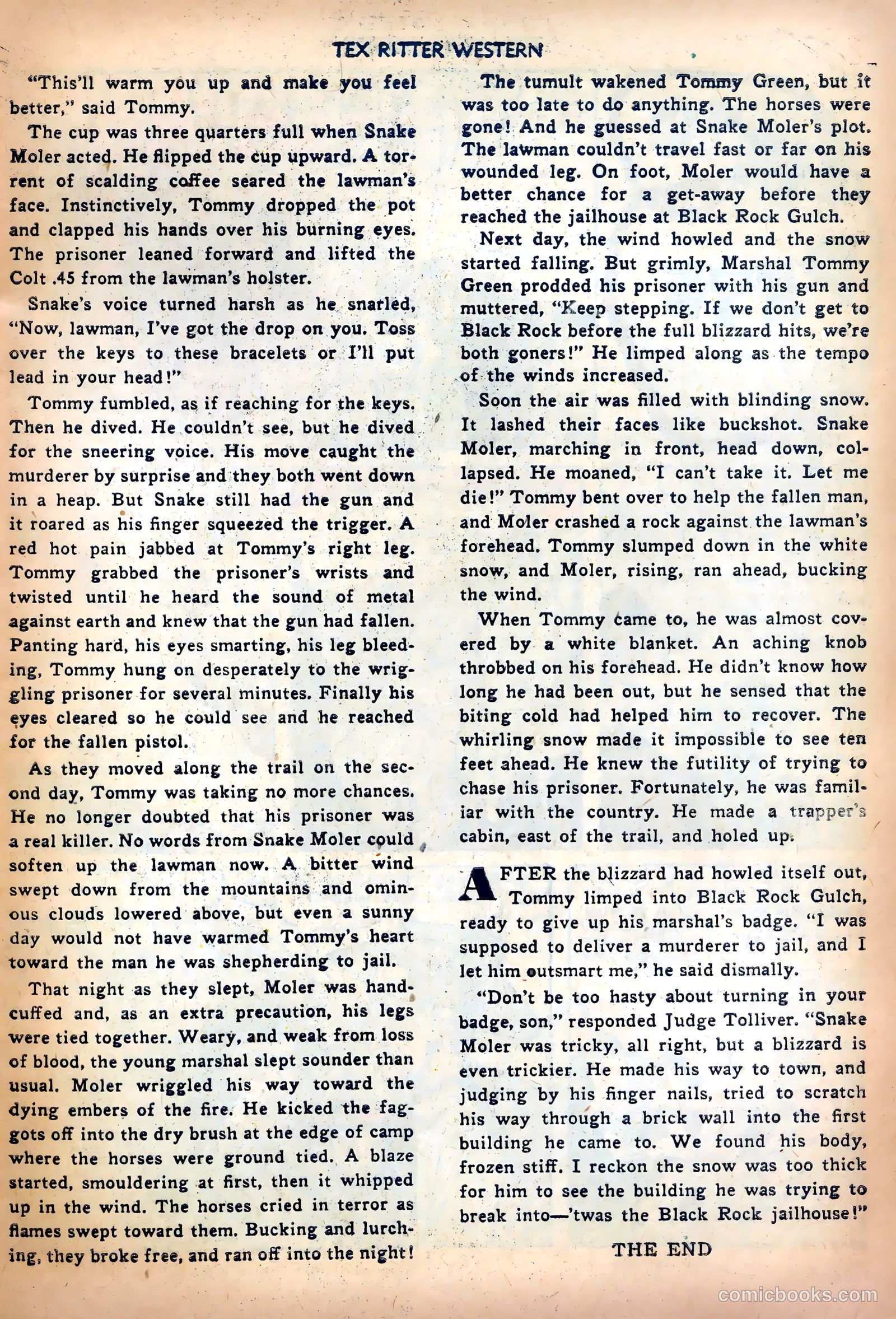Tex Ritter Western #11 — page 13 of 36
