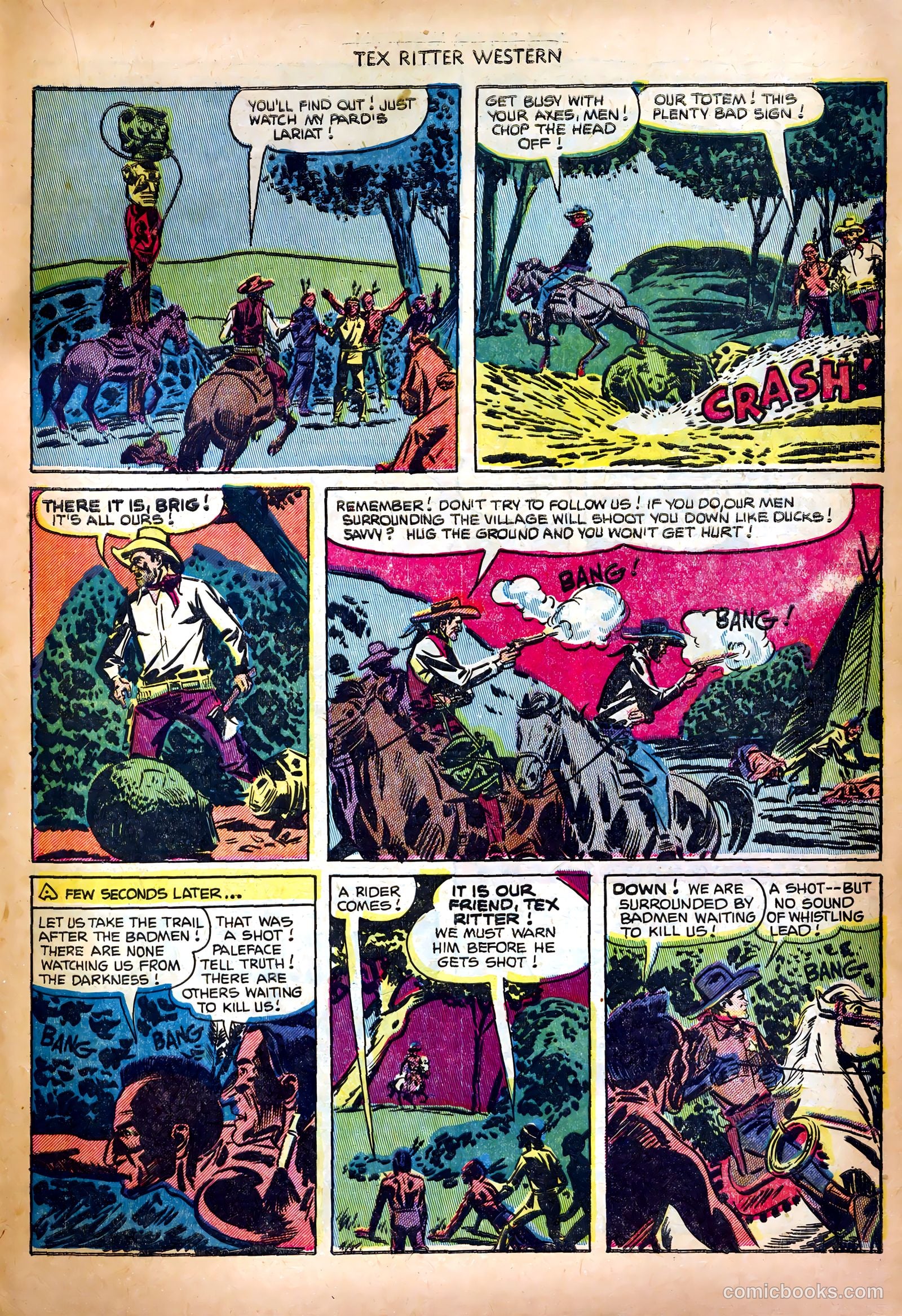 Tex Ritter Western #11 — page 19 of 36