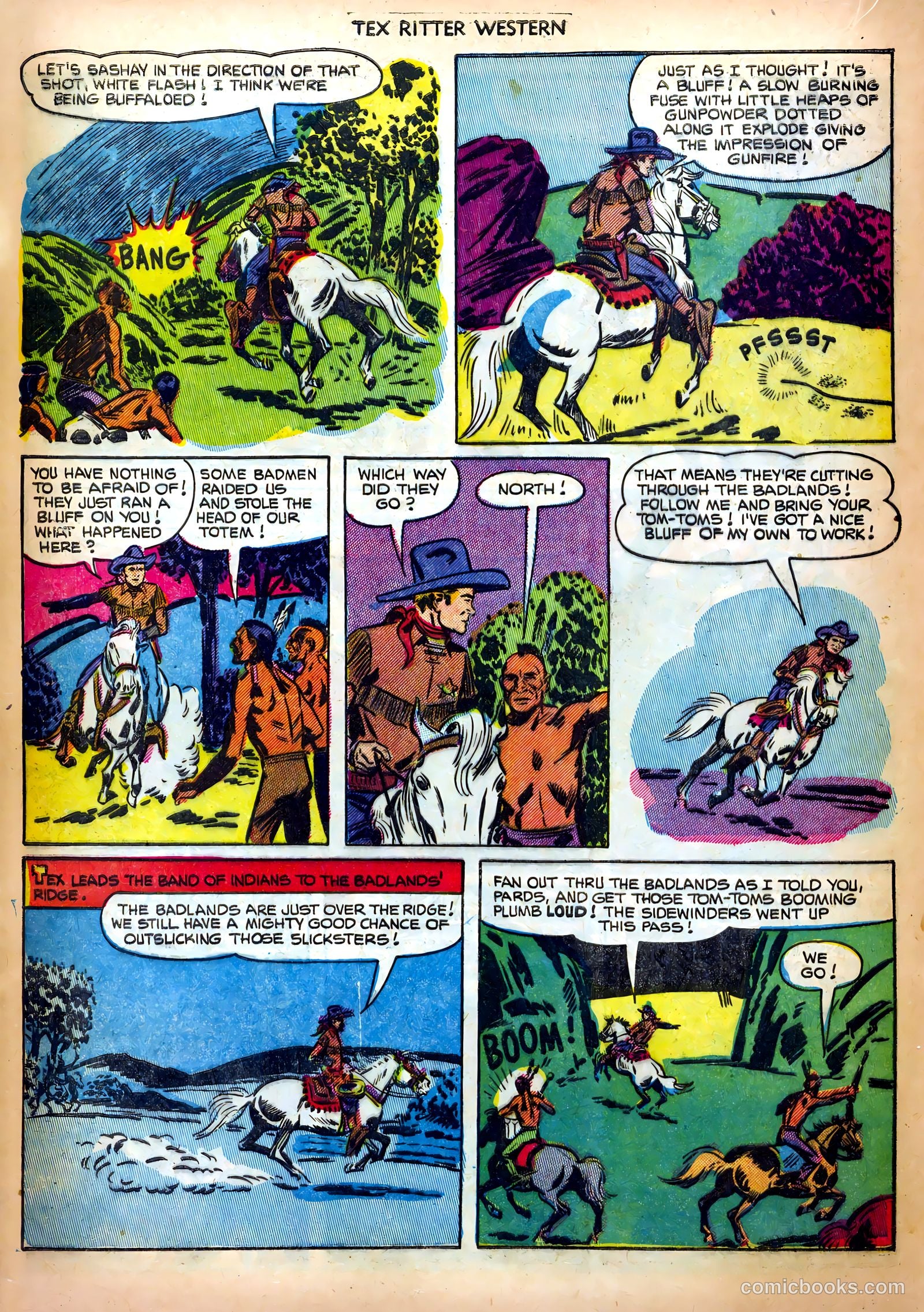 Tex Ritter Western #11 — page 20 of 36