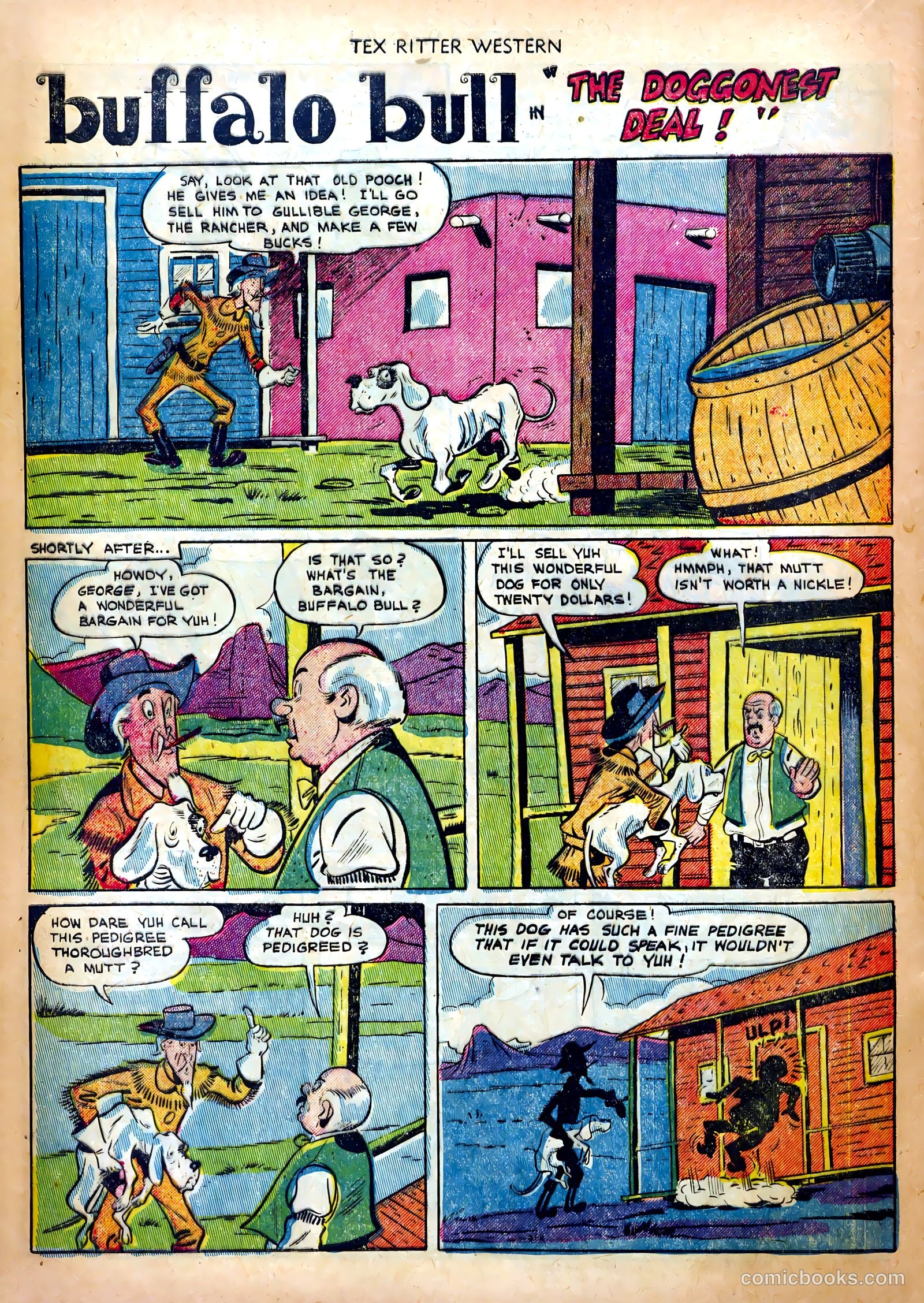 Tex Ritter Western #11 — page 22 of 36
