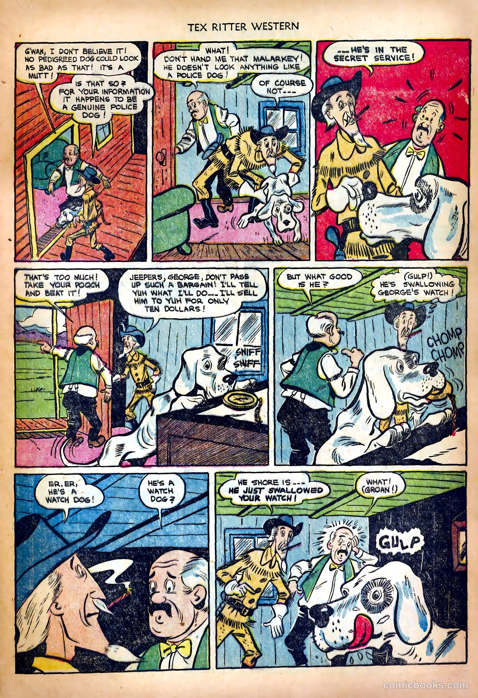 Tex Ritter Western #11 — page 23 of 36