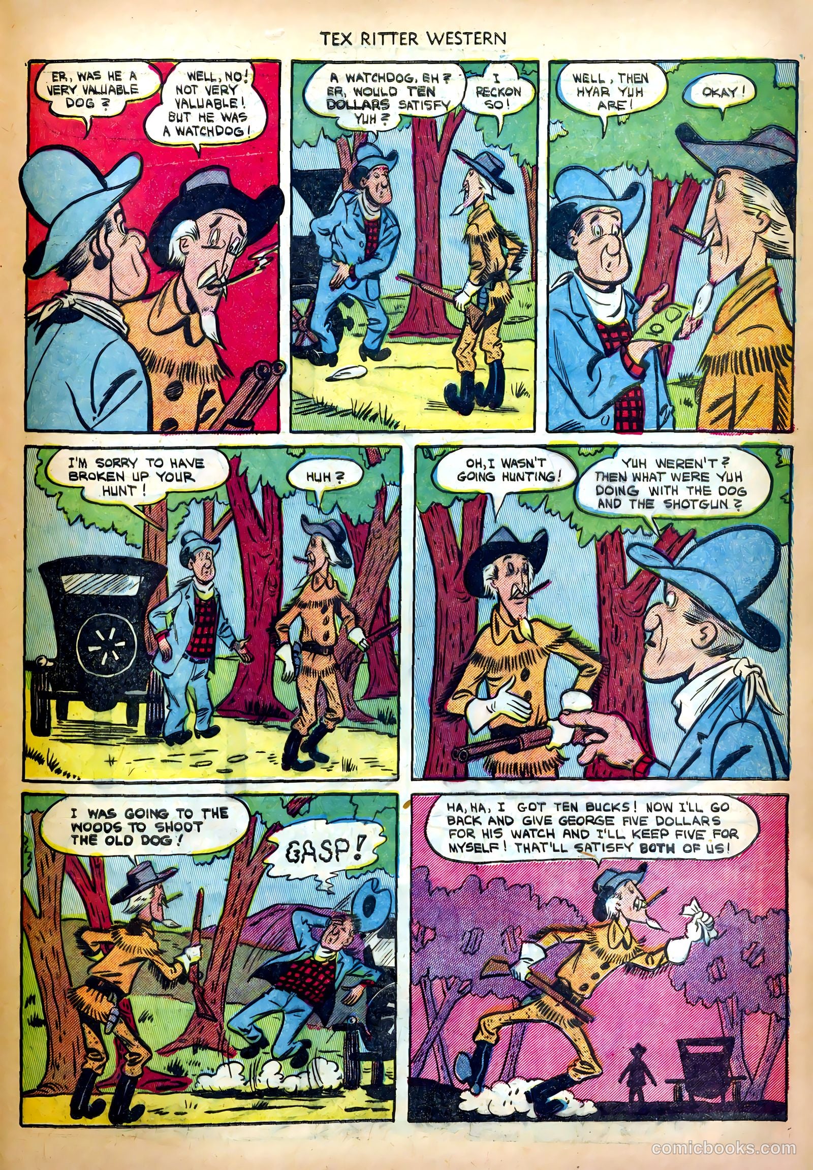 Tex Ritter Western #11 — page 25 of 36