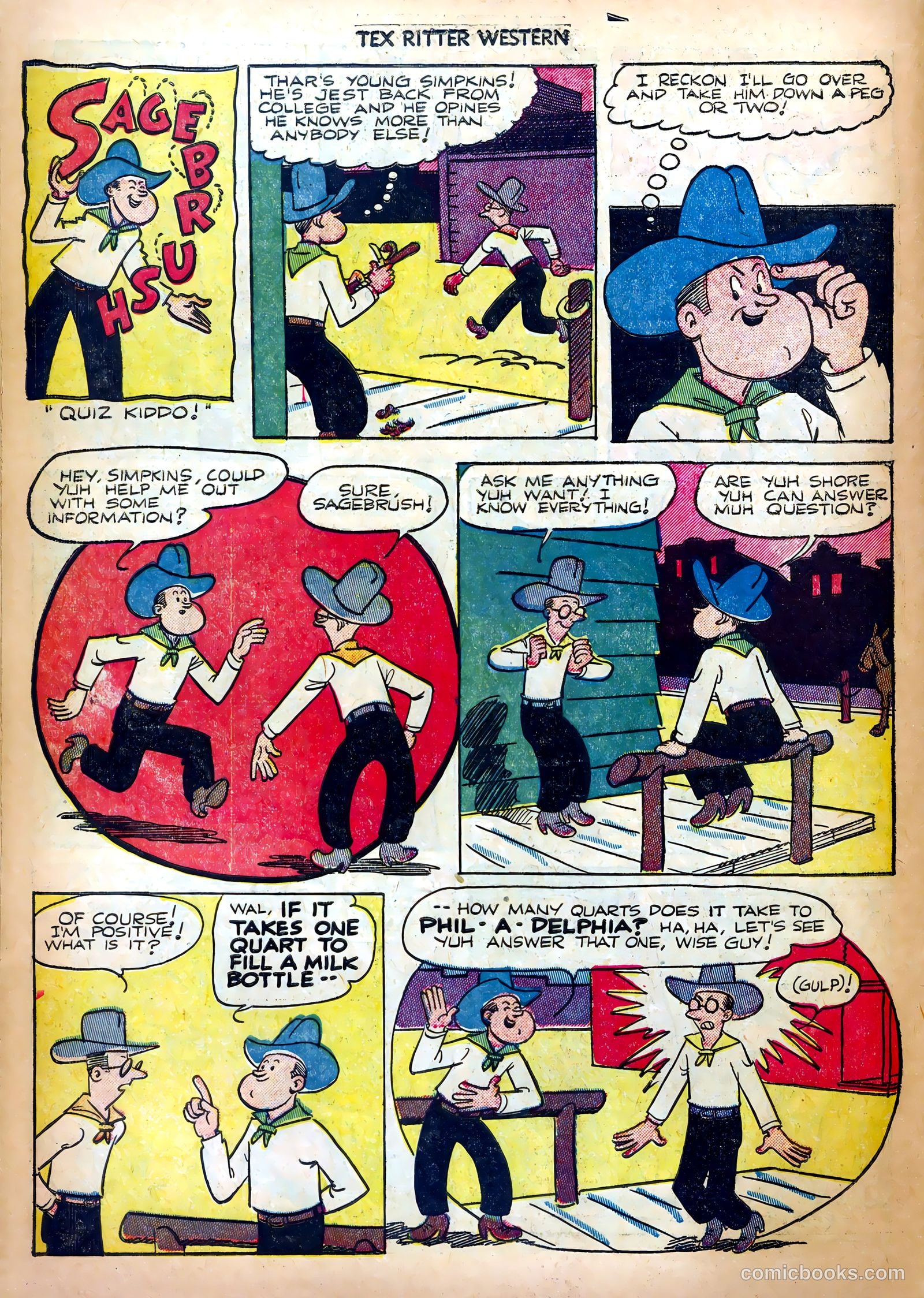 Tex Ritter Western #11 — page 26 of 36