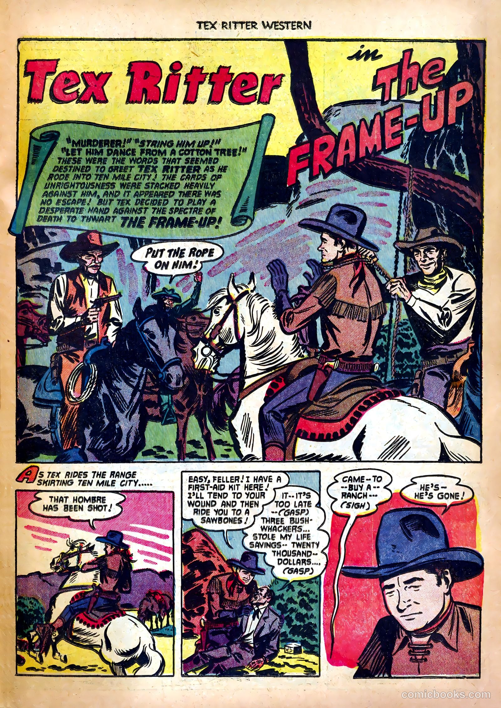 Tex Ritter Western #11 — page 27 of 36