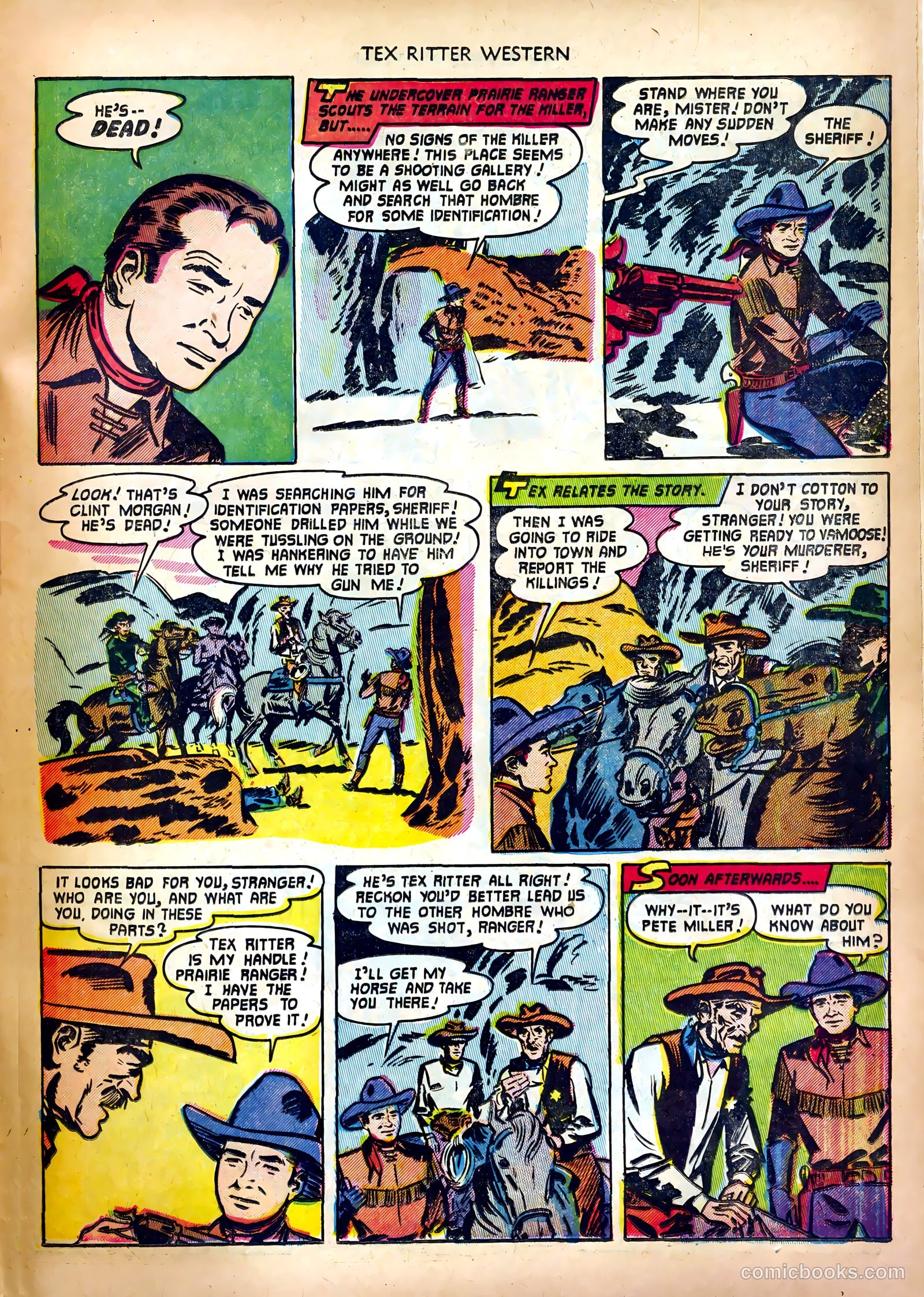 Tex Ritter Western #11 — page 29 of 36