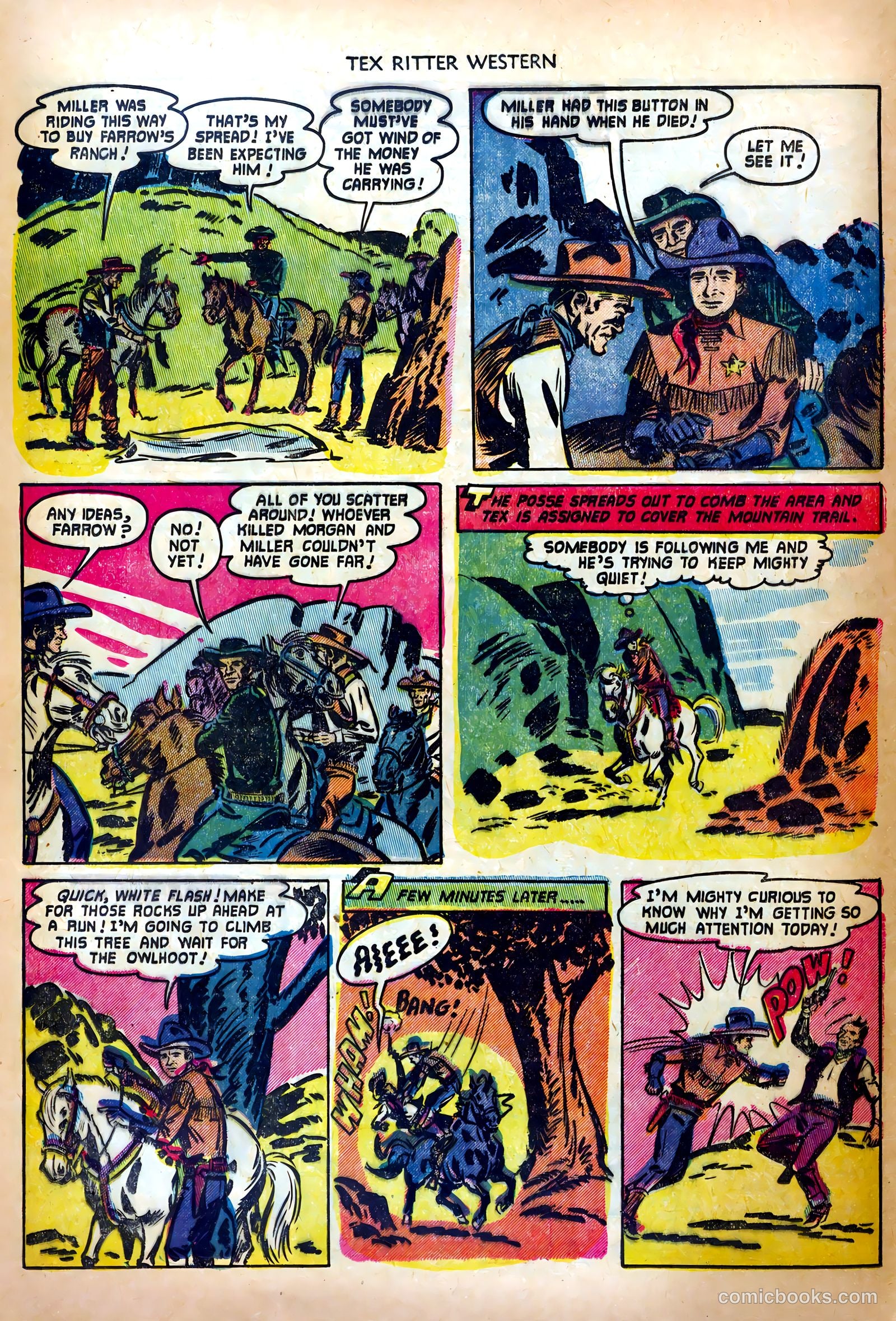 Tex Ritter Western #11 — page 30 of 36