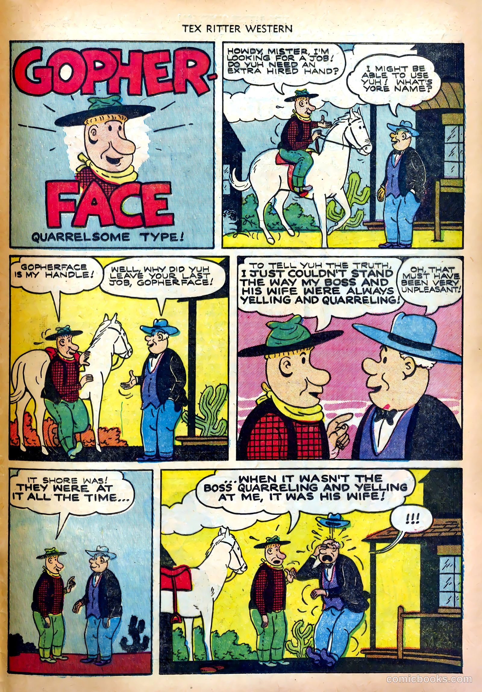 Tex Ritter Western #11 — page 33 of 36