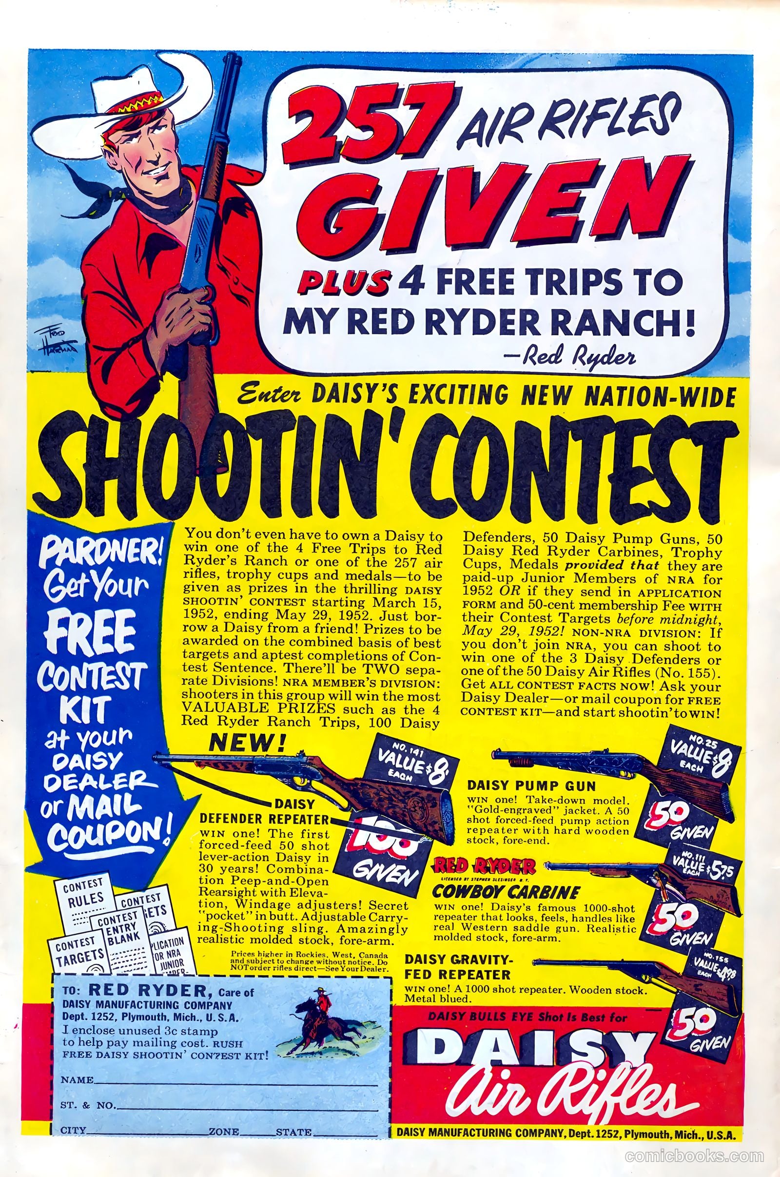 Tex Ritter Western #11 — page 36 of 36