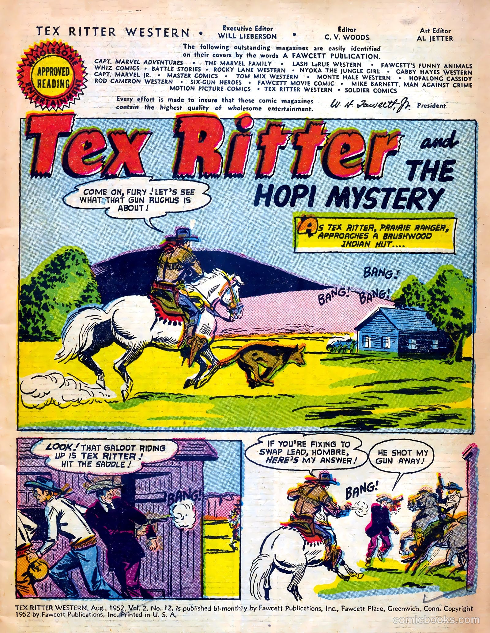 Tex Ritter Western #12 — page 3 of 36