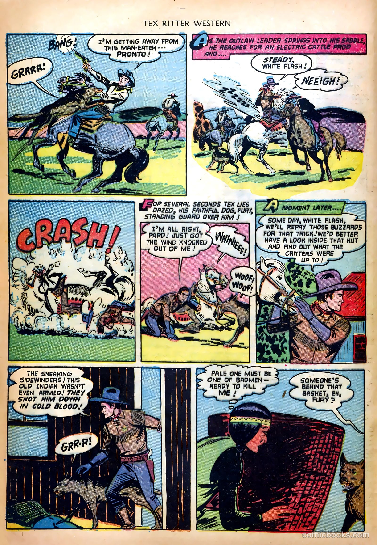 Tex Ritter Western #12 — page 4 of 36