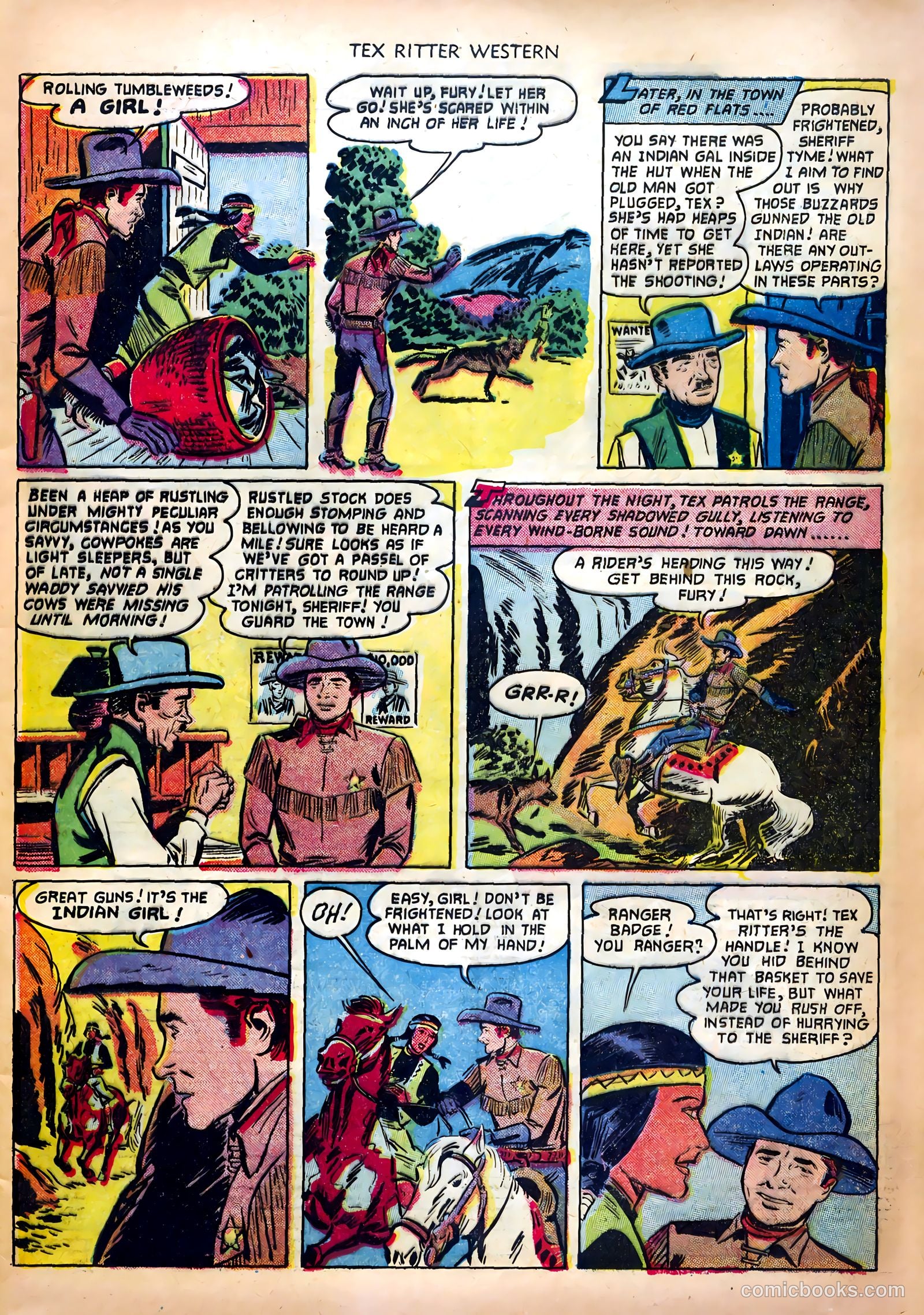 Tex Ritter Western #12 — page 5 of 36