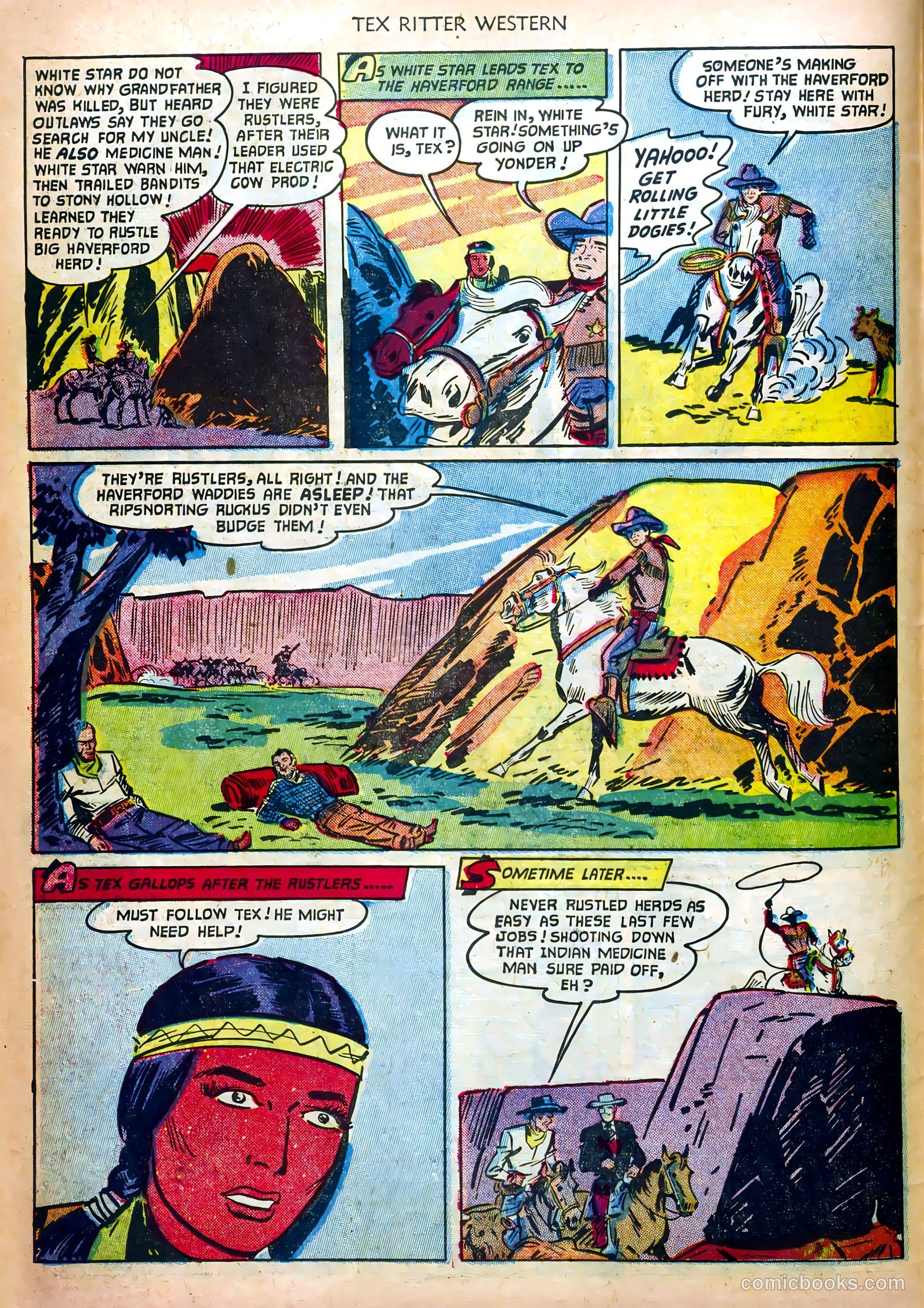 Tex Ritter Western #12 — page 6 of 36