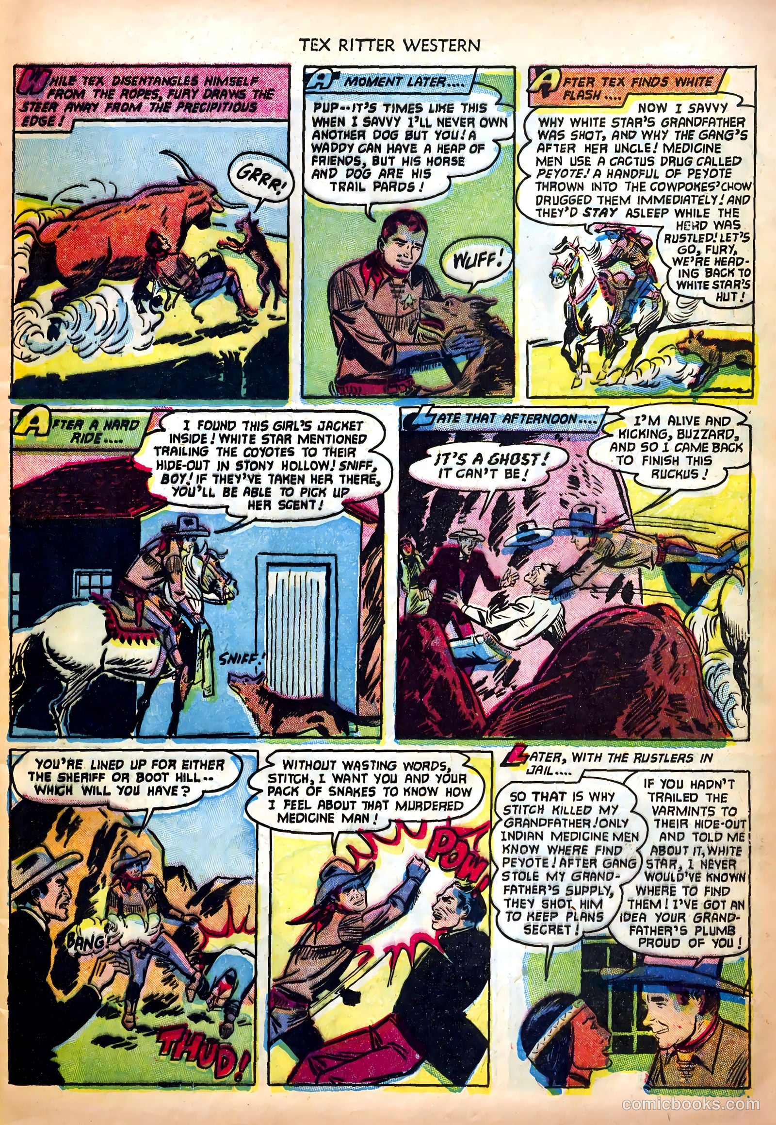 Tex Ritter Western #12 — page 9 of 36