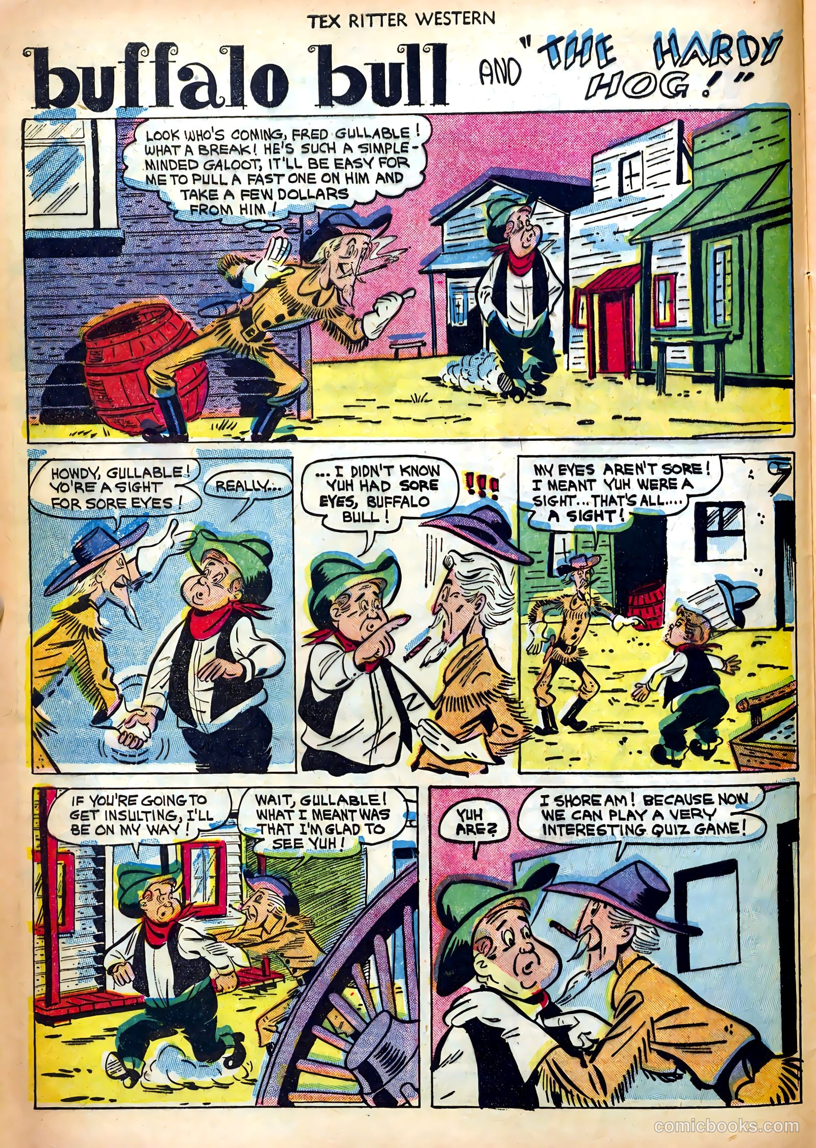 Tex Ritter Western #12 — page 12 of 36