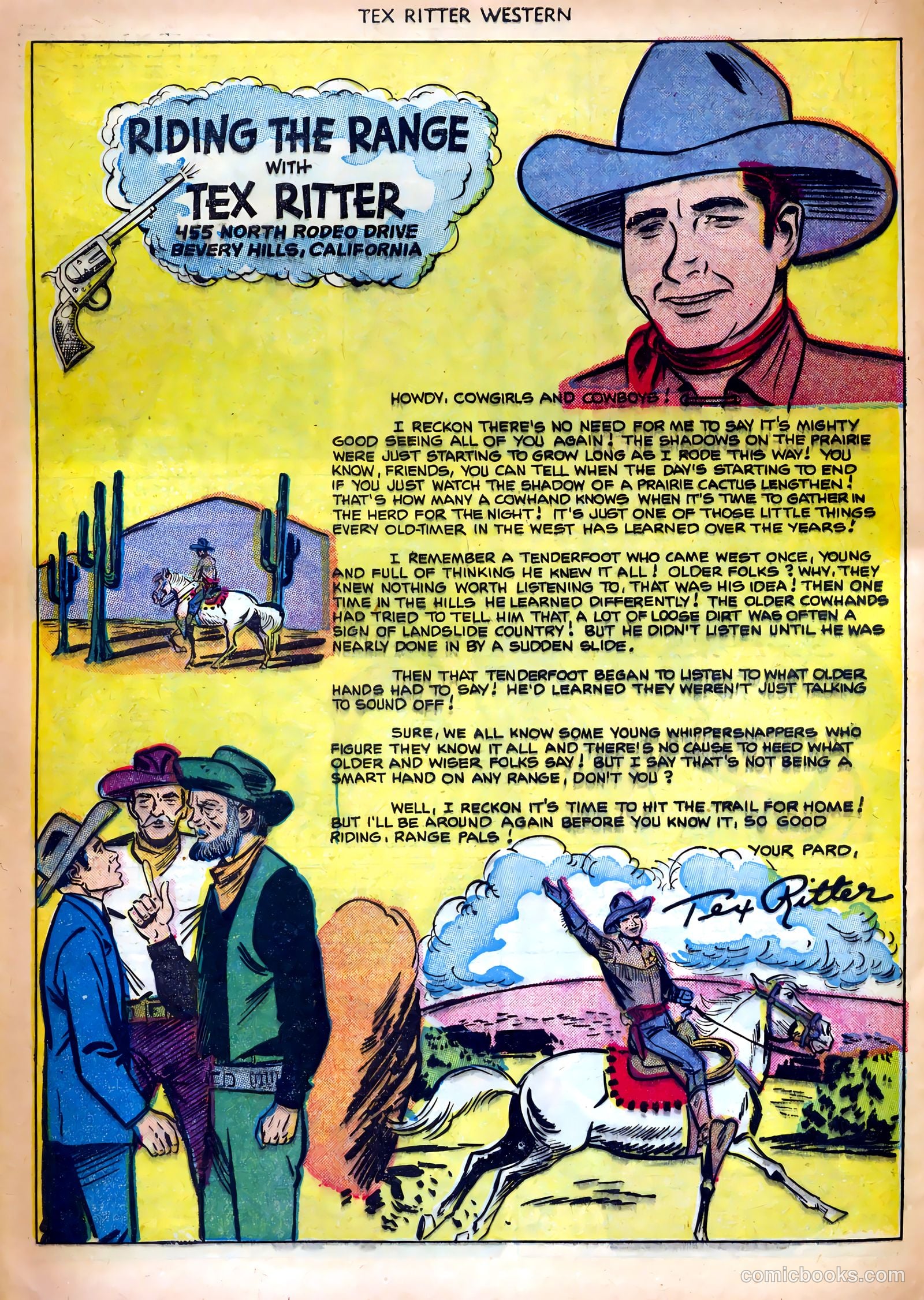 Tex Ritter Western #12 — page 16 of 36