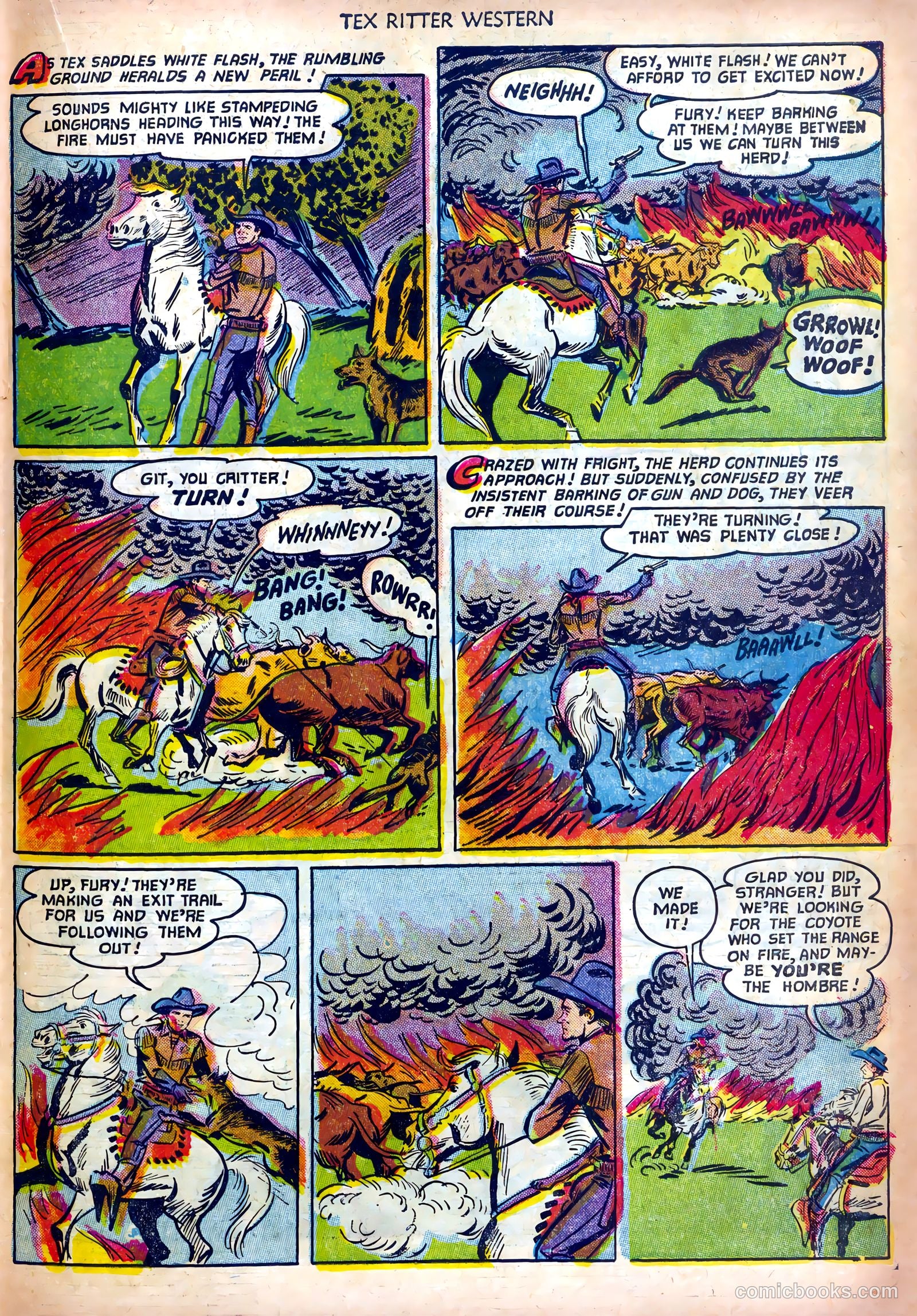 Tex Ritter Western #12 — page 19 of 36