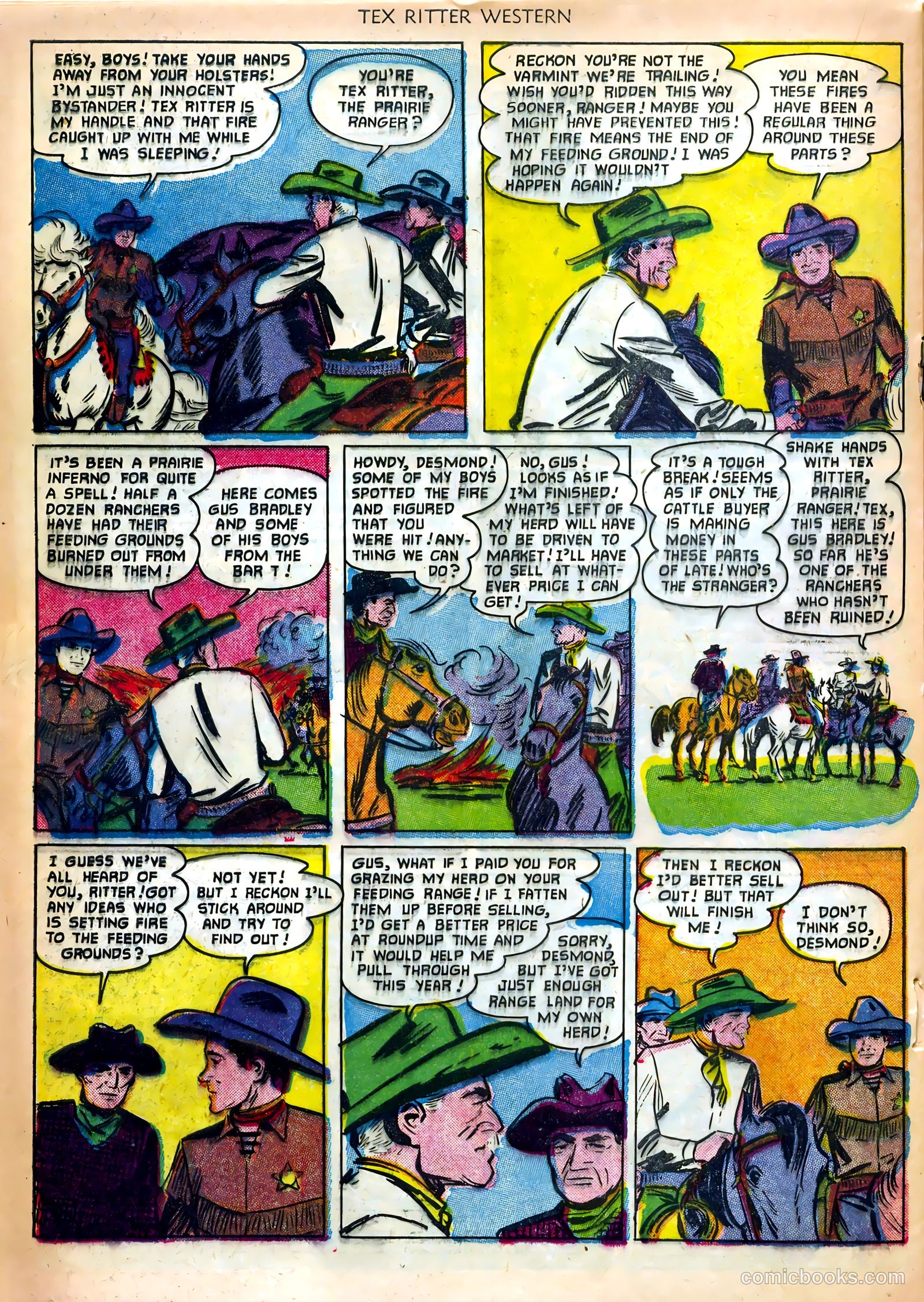 Tex Ritter Western #12 — page 20 of 36