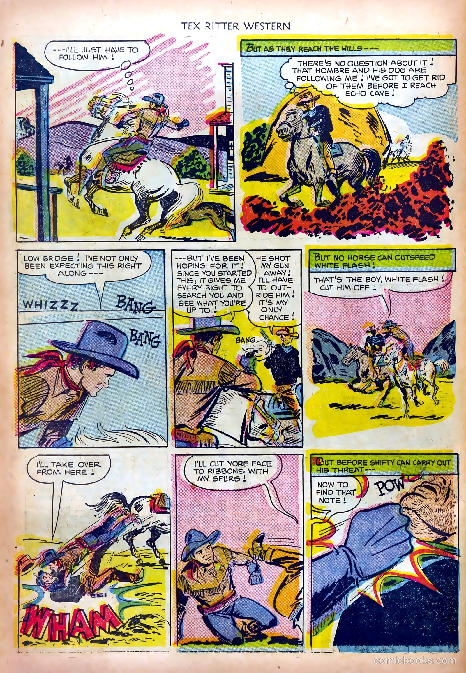 Tex Ritter Western #12 — page 30 of 36
